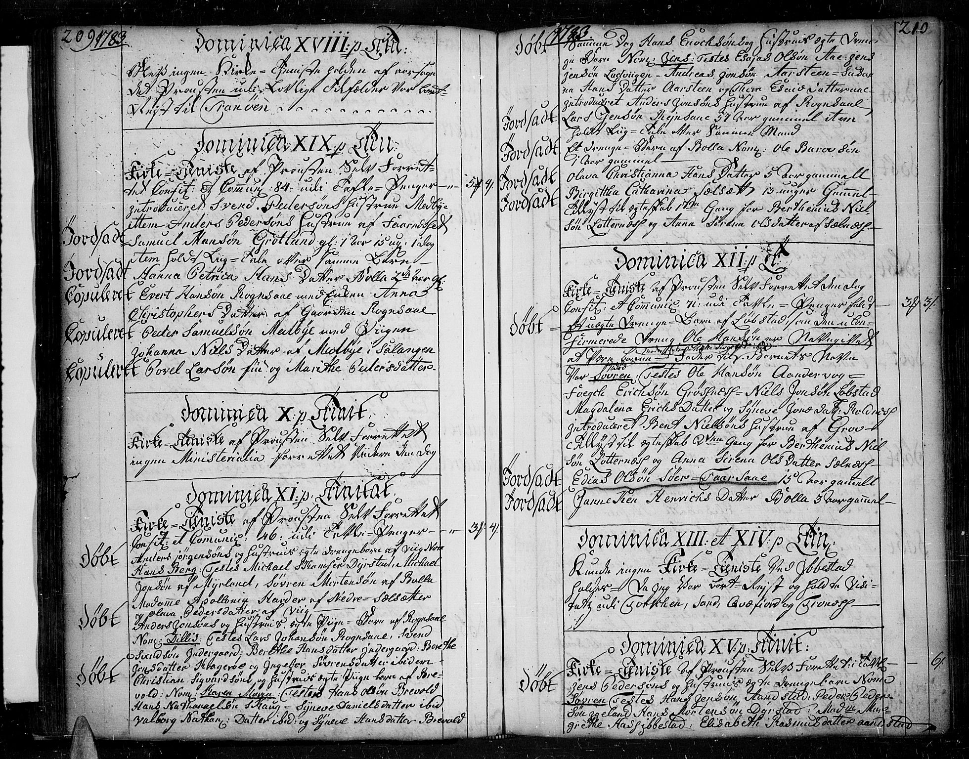Ibestad sokneprestembete, SATØ/S-0077/H/Ha/Haa/L0003kirke: Parish register (official) no. 3, 1776-1801, p. 209-210