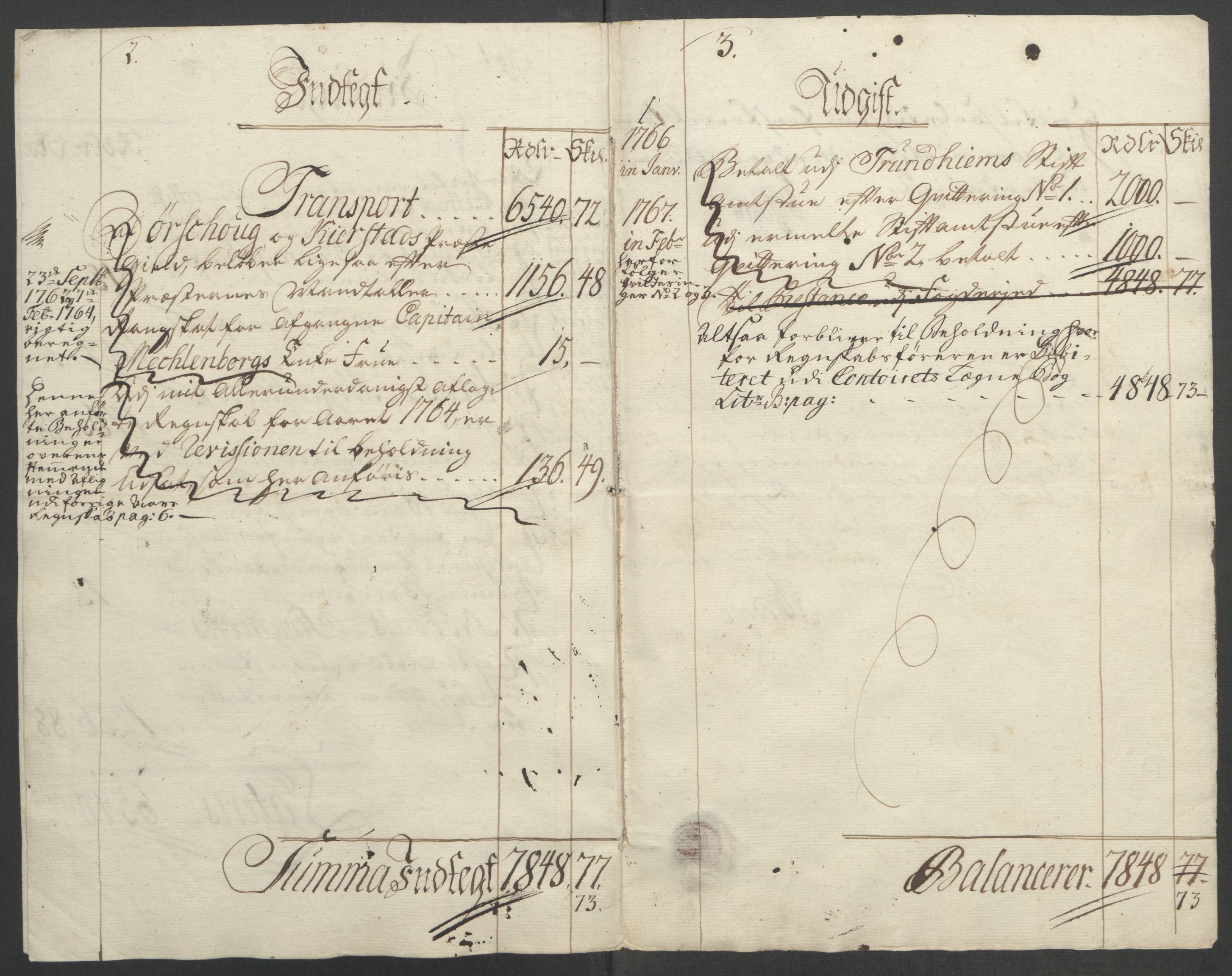 Rentekammeret inntil 1814, Reviderte regnskaper, Fogderegnskap, RA/EA-4092/R54/L3645: Ekstraskatten Sunnmøre, 1762-1772, p. 60