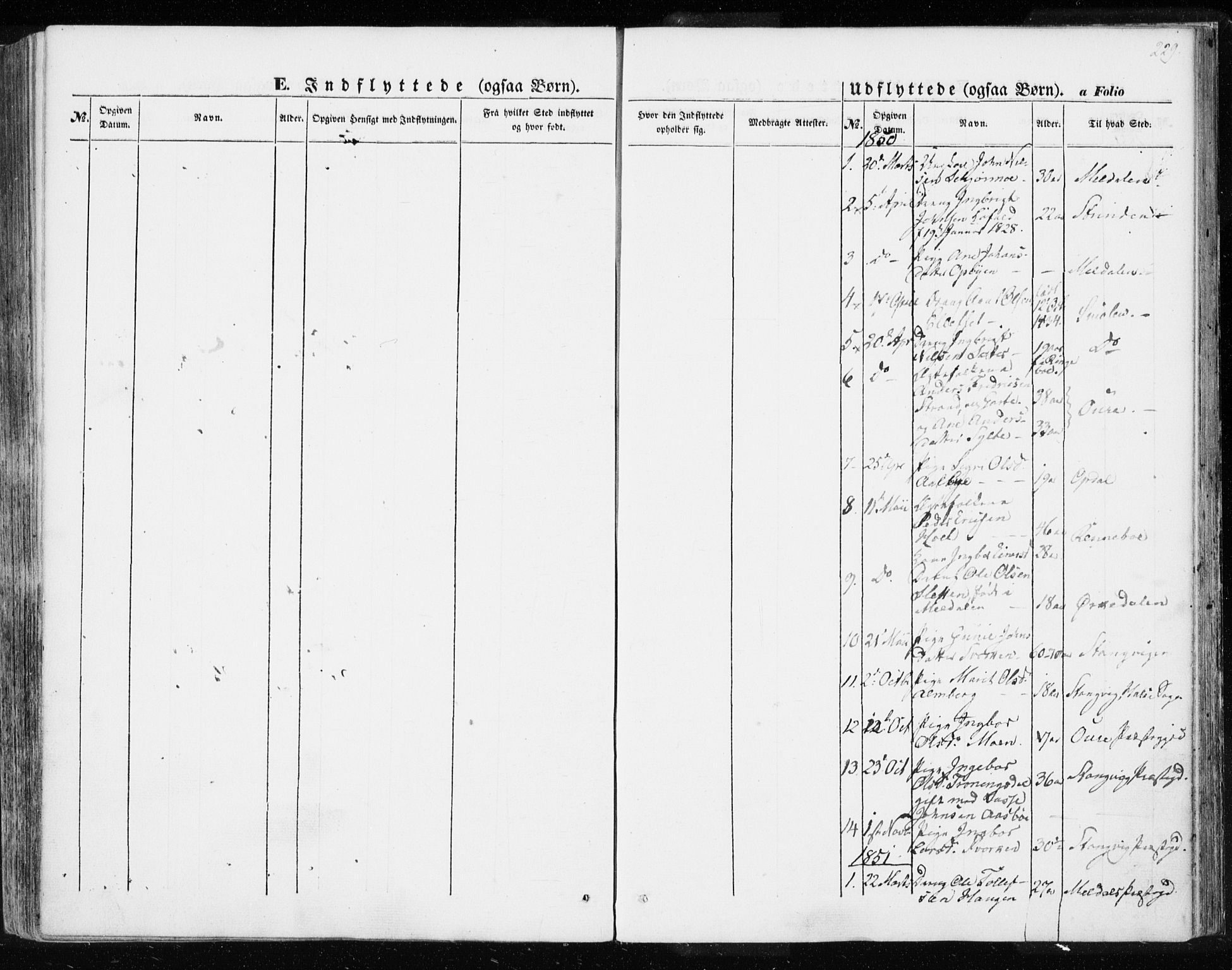 Ministerialprotokoller, klokkerbøker og fødselsregistre - Møre og Romsdal, SAT/A-1454/595/L1043: Parish register (official) no. 595A05, 1843-1851, p. 229