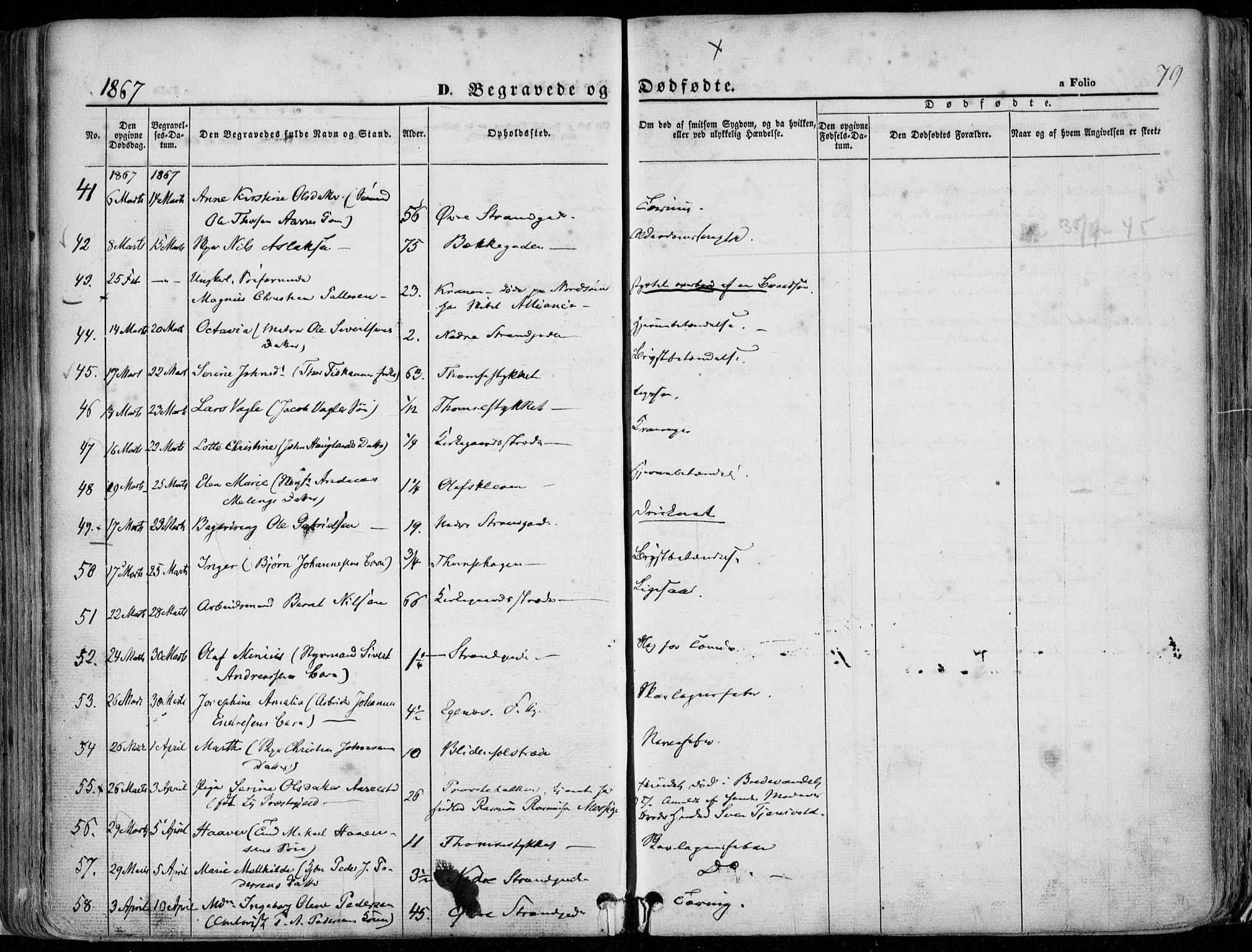 Domkirken sokneprestkontor, AV/SAST-A-101812/001/30/30BA/L0020: Parish register (official) no. A 19, 1858-1877, p. 79