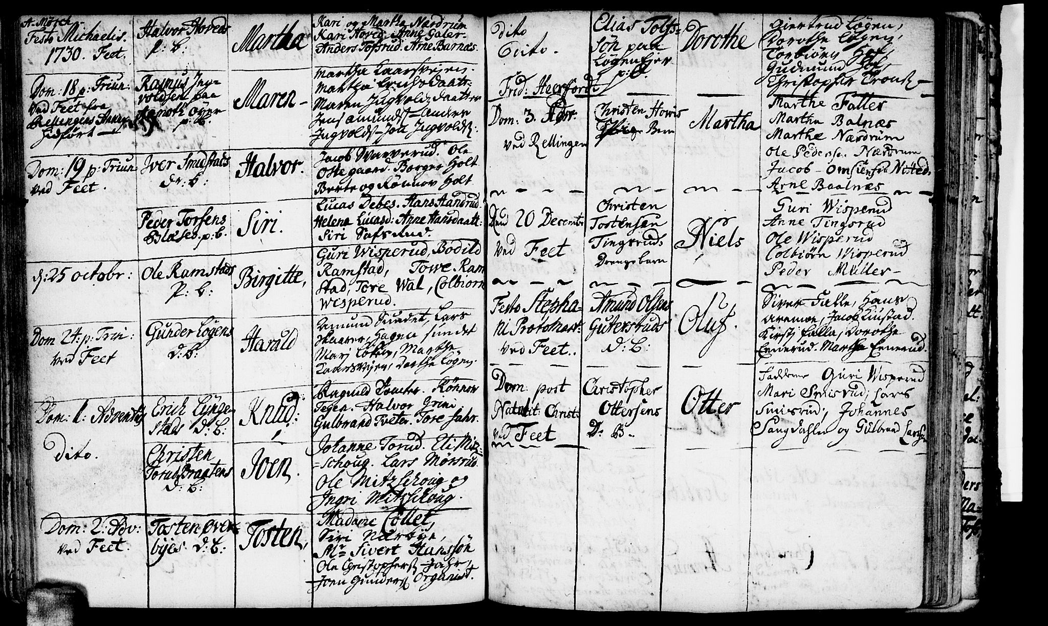 Fet prestekontor Kirkebøker, AV/SAO-A-10370a/F/Fa/L0001: Parish register (official) no. I 1, 1716-1751, p. 92