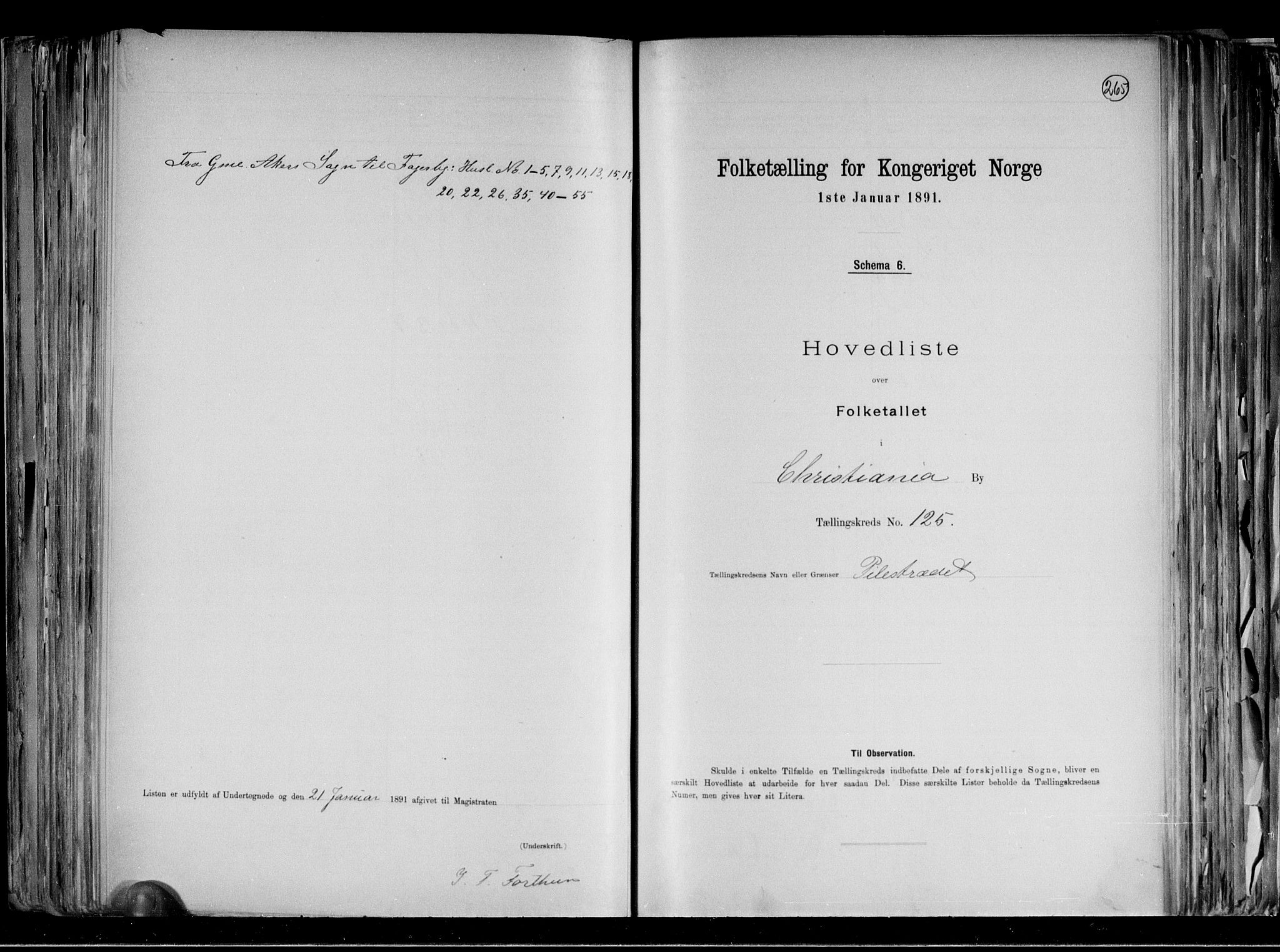 RA, 1891 census for 0301 Kristiania, 1891, p. 62604