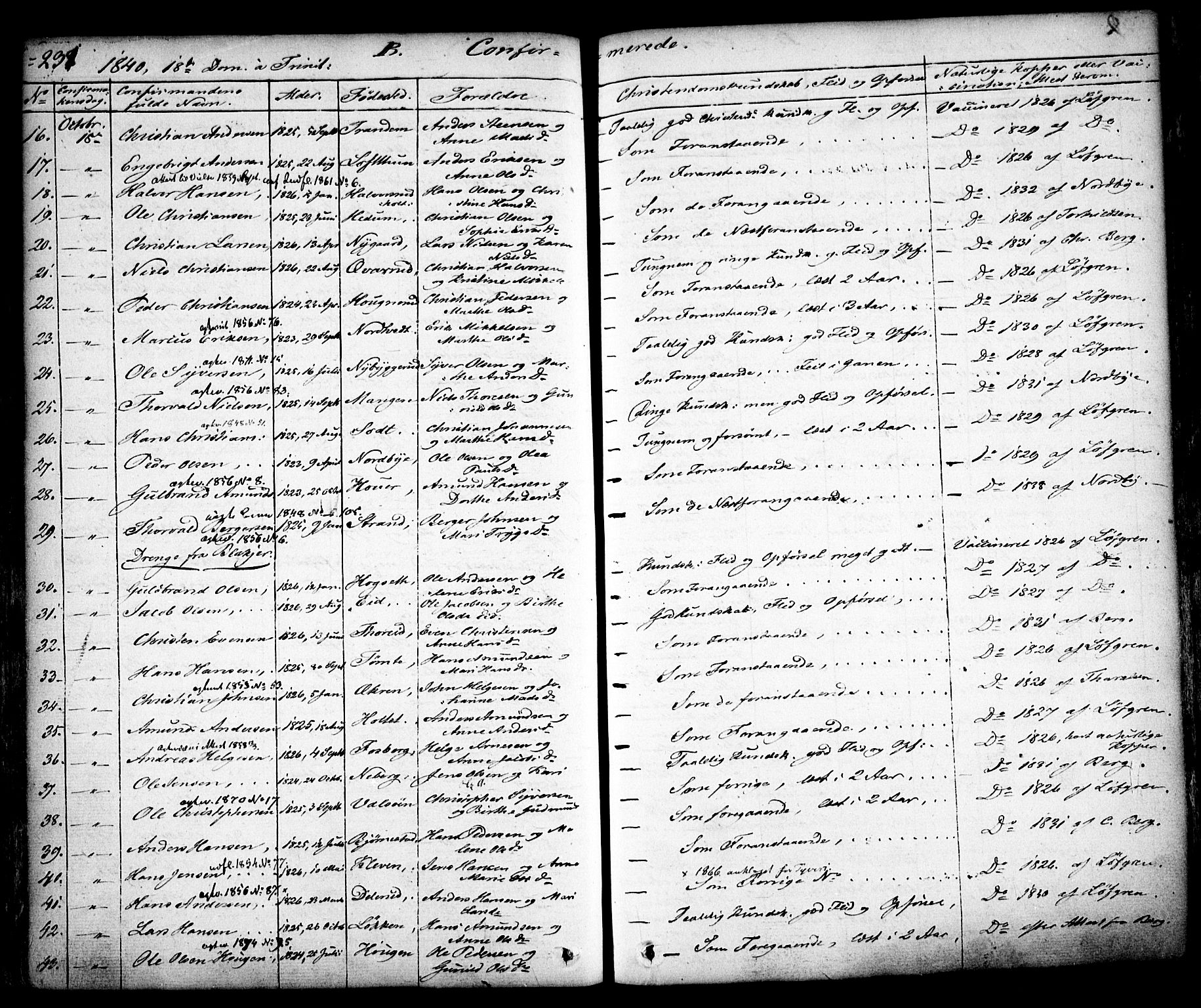 Aurskog prestekontor Kirkebøker, SAO/A-10304a/F/Fa/L0006: Parish register (official) no. I 6, 1829-1853, p. 231