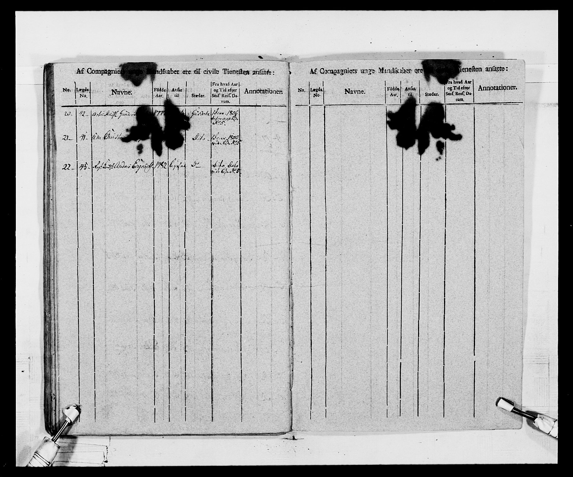 Generalitets- og kommissariatskollegiet, Det kongelige norske kommissariatskollegium, AV/RA-EA-5420/E/Eh/L0068: Opplandske nasjonale infanteriregiment, 1802-1805, p. 543