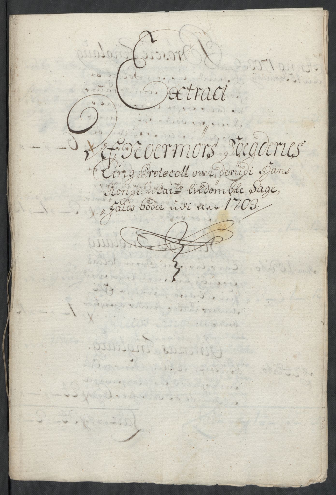 Rentekammeret inntil 1814, Reviderte regnskaper, Fogderegnskap, RA/EA-4092/R56/L3740: Fogderegnskap Nordmøre, 1703-1704, p. 106
