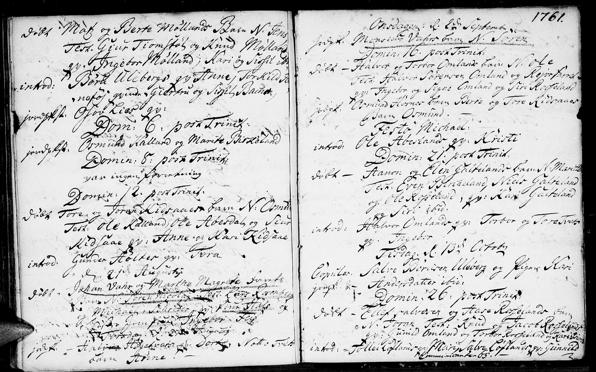 Evje sokneprestkontor, AV/SAK-1111-0008/F/Fa/Fab/L0001: Parish register (official) no. A 1, 1704-1764, p. 256-257