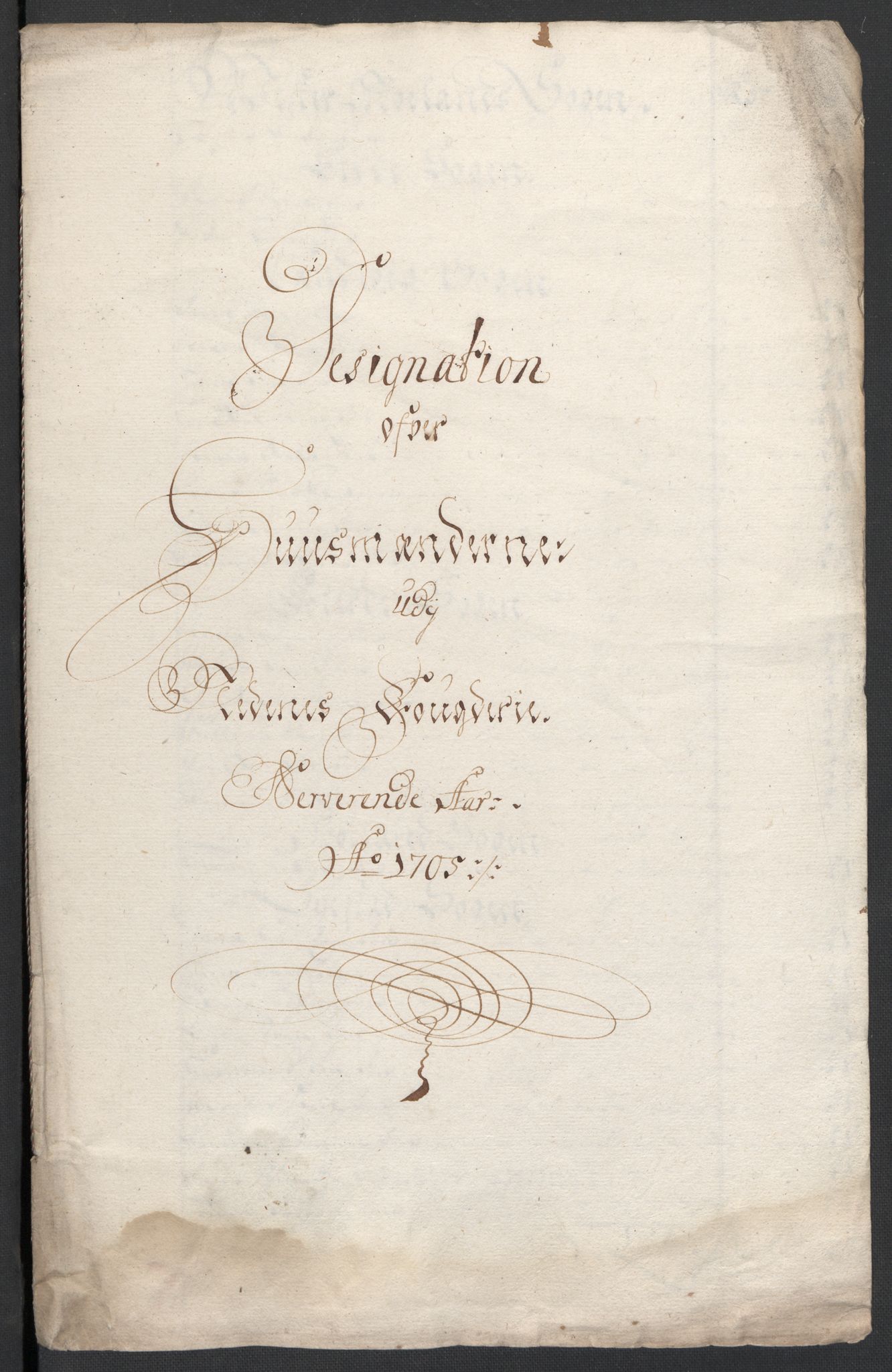 Rentekammeret inntil 1814, Reviderte regnskaper, Fogderegnskap, AV/RA-EA-4092/R39/L2317: Fogderegnskap Nedenes, 1704-1705, p. 438