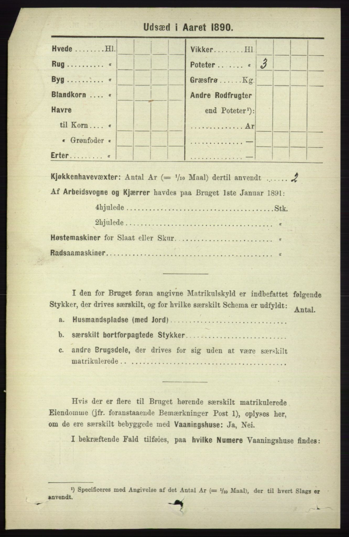 RA, 1891 census for 1230 Ullensvang, 1891, p. 7895