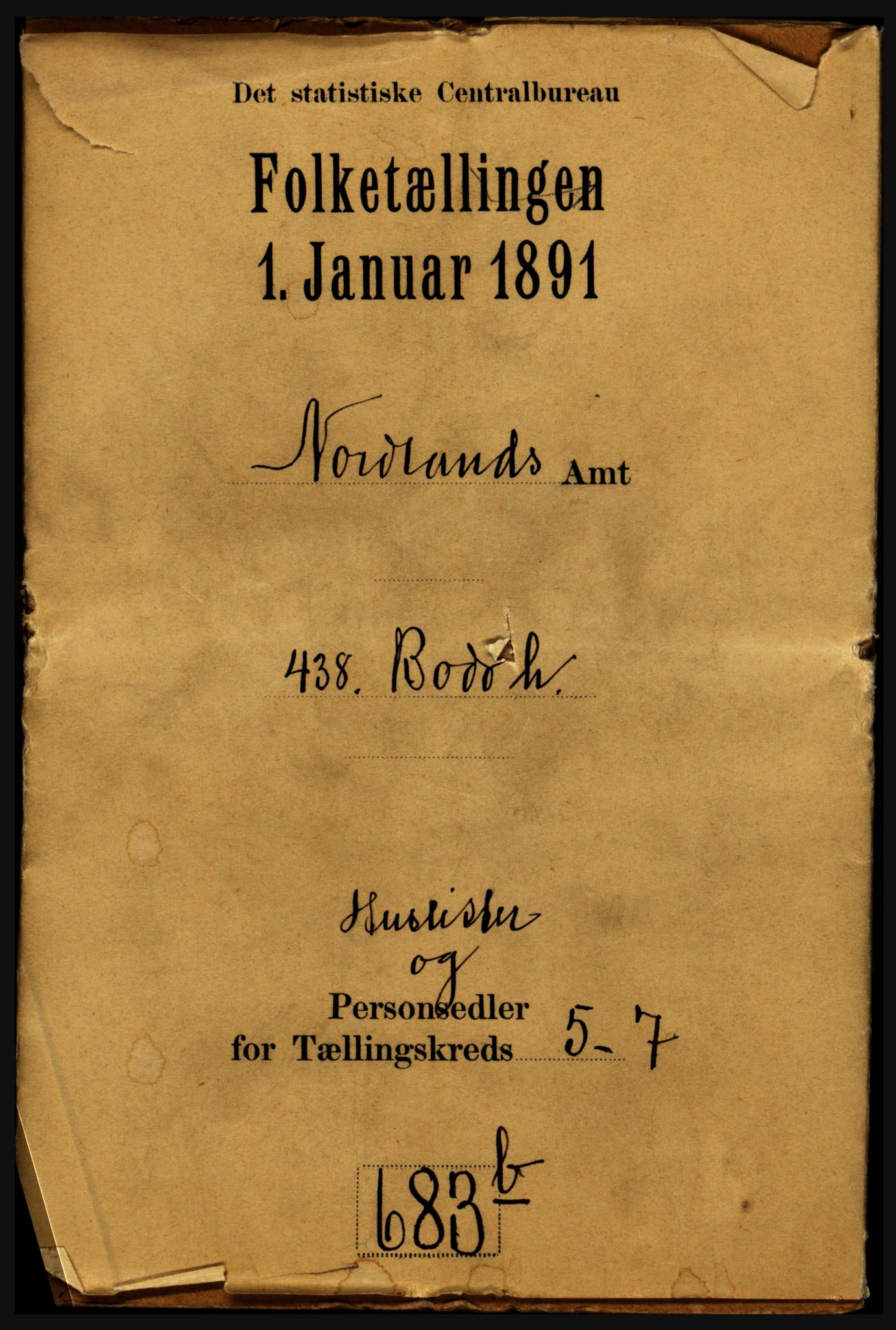 RA, 1891 census for 1843 Bodø, 1891, p. 3028