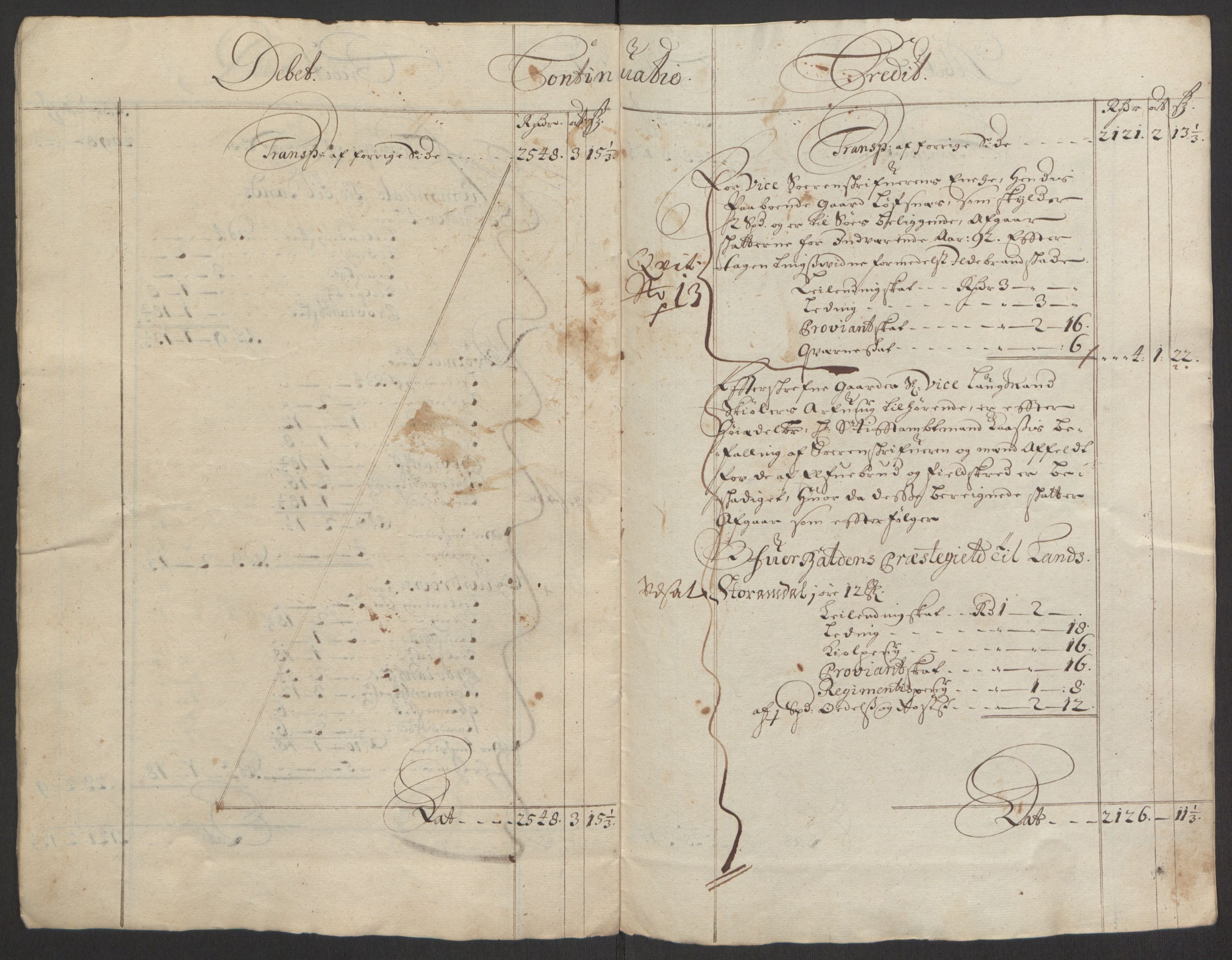 Rentekammeret inntil 1814, Reviderte regnskaper, Fogderegnskap, AV/RA-EA-4092/R64/L4424: Fogderegnskap Namdal, 1692-1695, p. 10