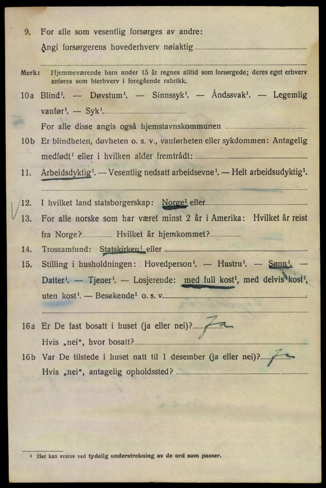 SAO, 1920 census for Kristiania, 1920, p. 654236