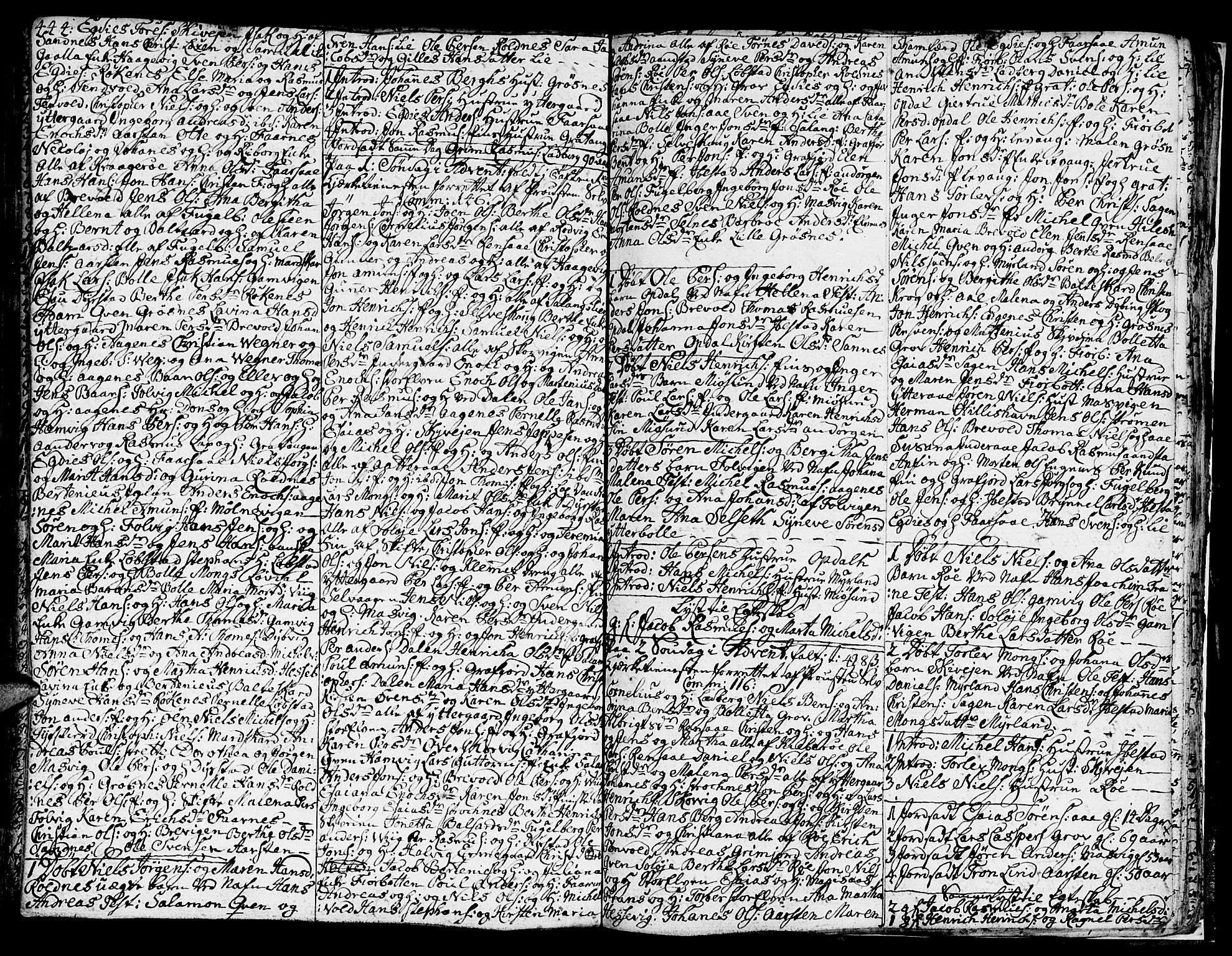 Ibestad sokneprestembete, SATØ/S-0077/H/Ha/Hab/L0001klokker: Parish register (copy) no. 1, 1776-1808, p. 444-445