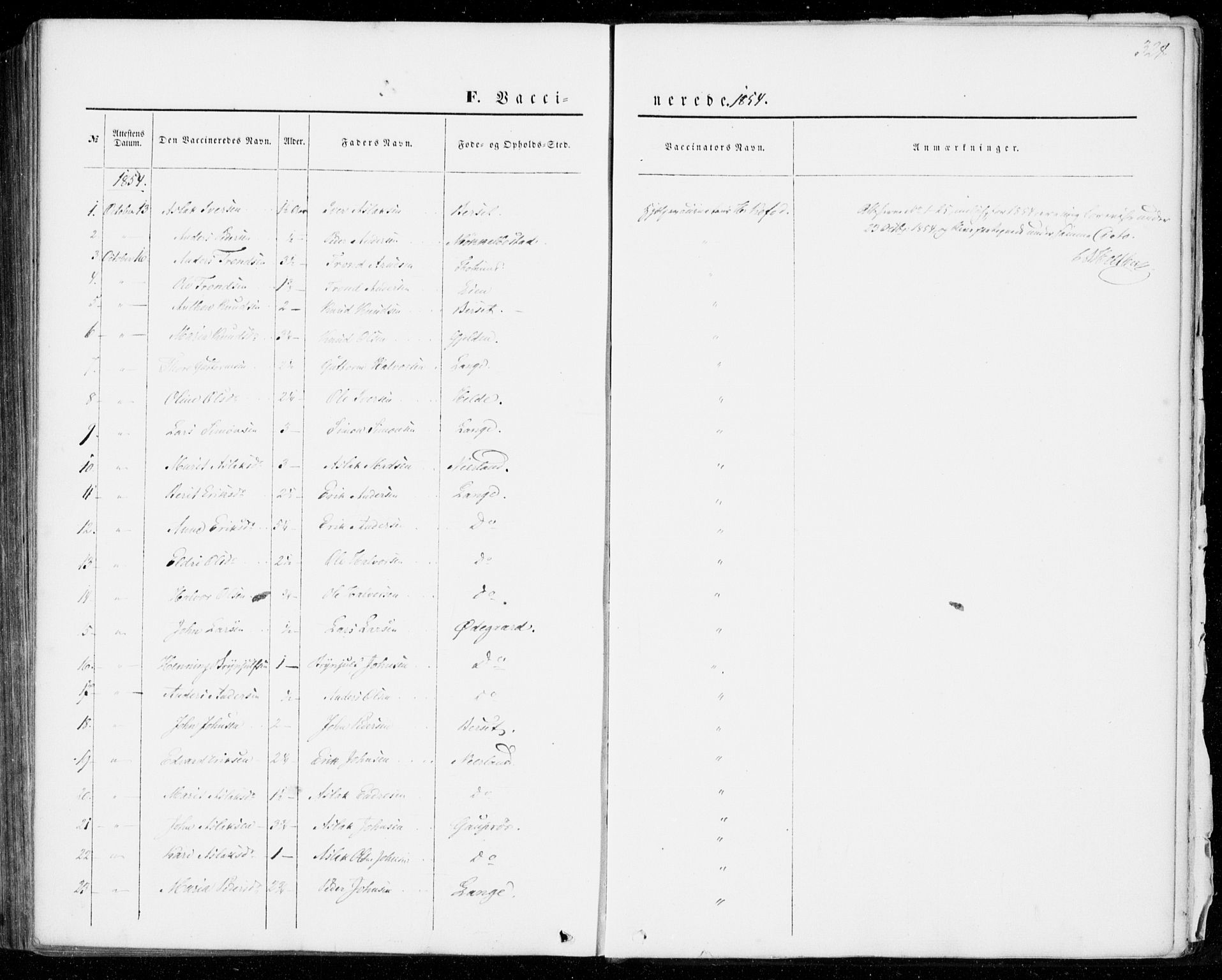 Ministerialprotokoller, klokkerbøker og fødselsregistre - Møre og Romsdal, SAT/A-1454/554/L0643: Parish register (official) no. 554A01, 1846-1879, p. 328