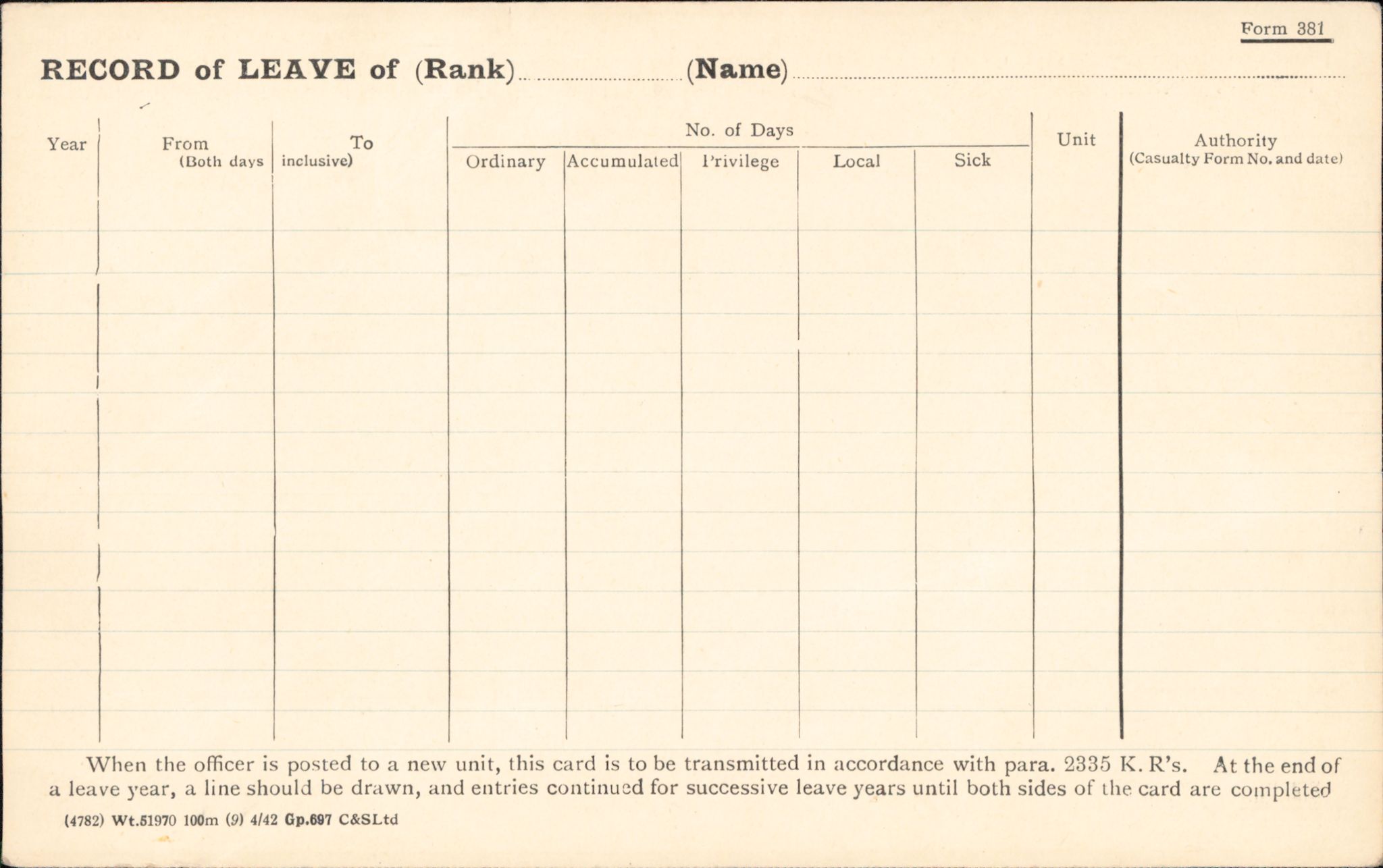 Forsvaret, Forsvarets overkommando/Luftforsvarsstaben, AV/RA-RAFA-4079/P/Pa/L0052: Personellpapirer, 1917, p. 593