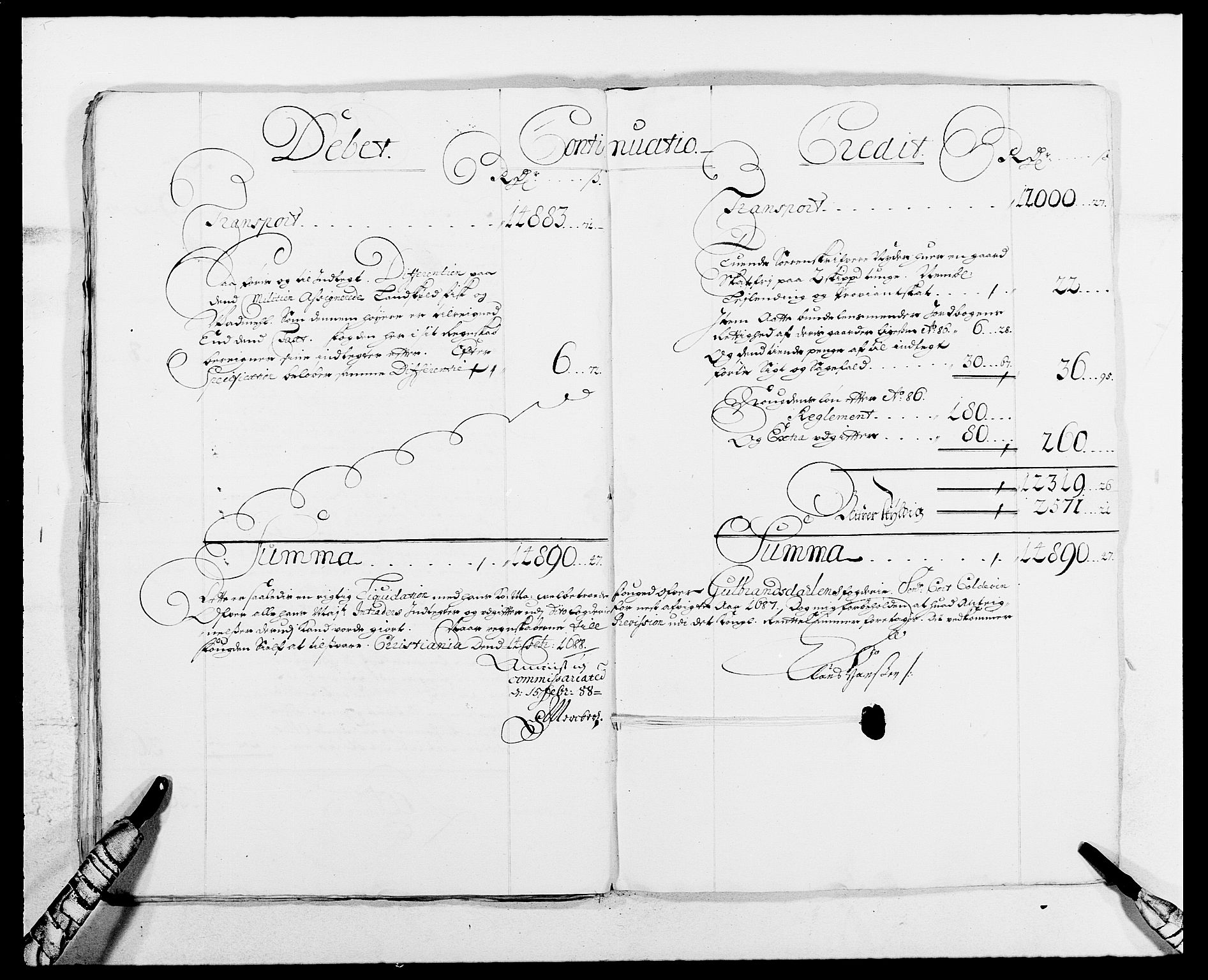 Rentekammeret inntil 1814, Reviderte regnskaper, Fogderegnskap, RA/EA-4092/R17/L1157: Fogderegnskap Gudbrandsdal, 1682-1689, p. 29
