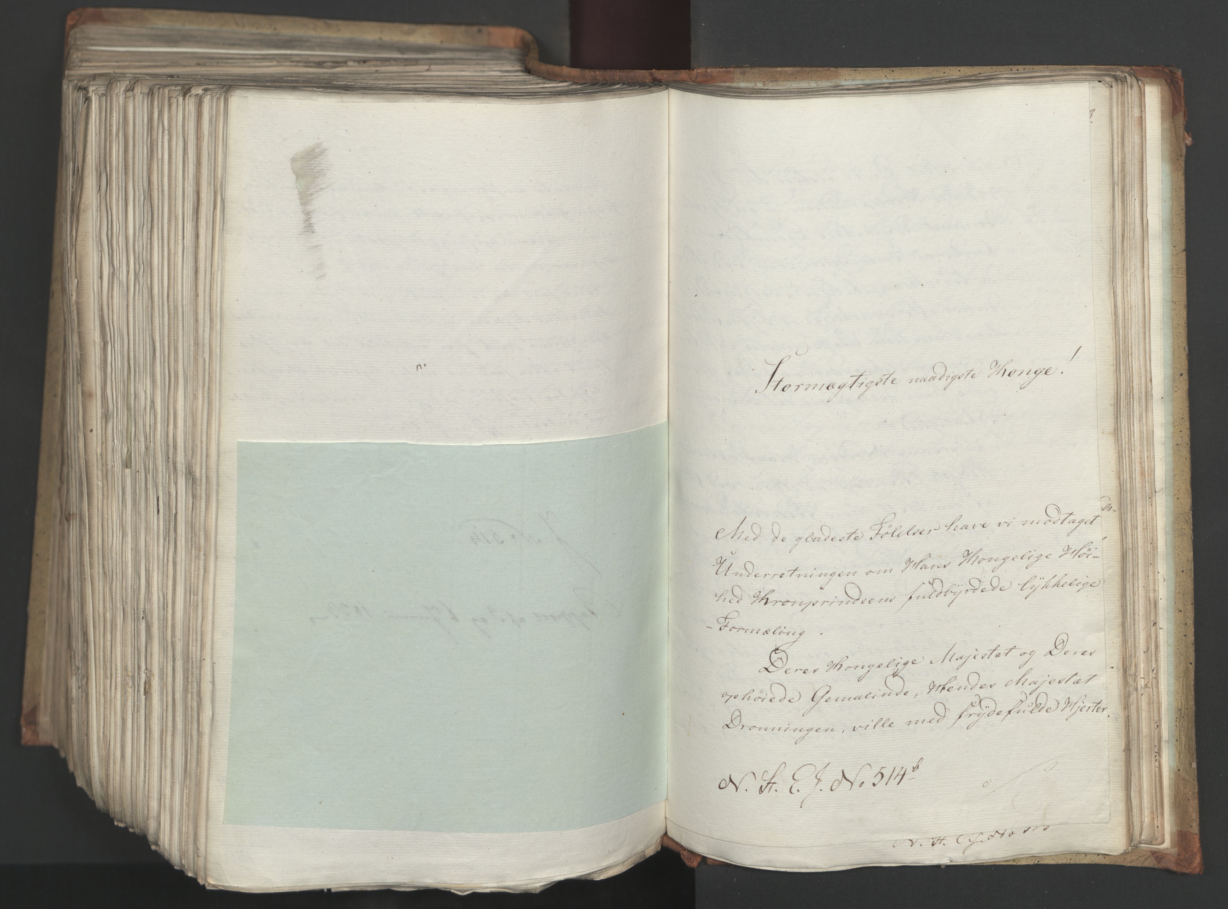 Statsrådsavdelingen i Stockholm, AV/RA-S-1003/D/Da/L0034: Regjeringsinnstillinger nr. 275-540, 1823, p. 644