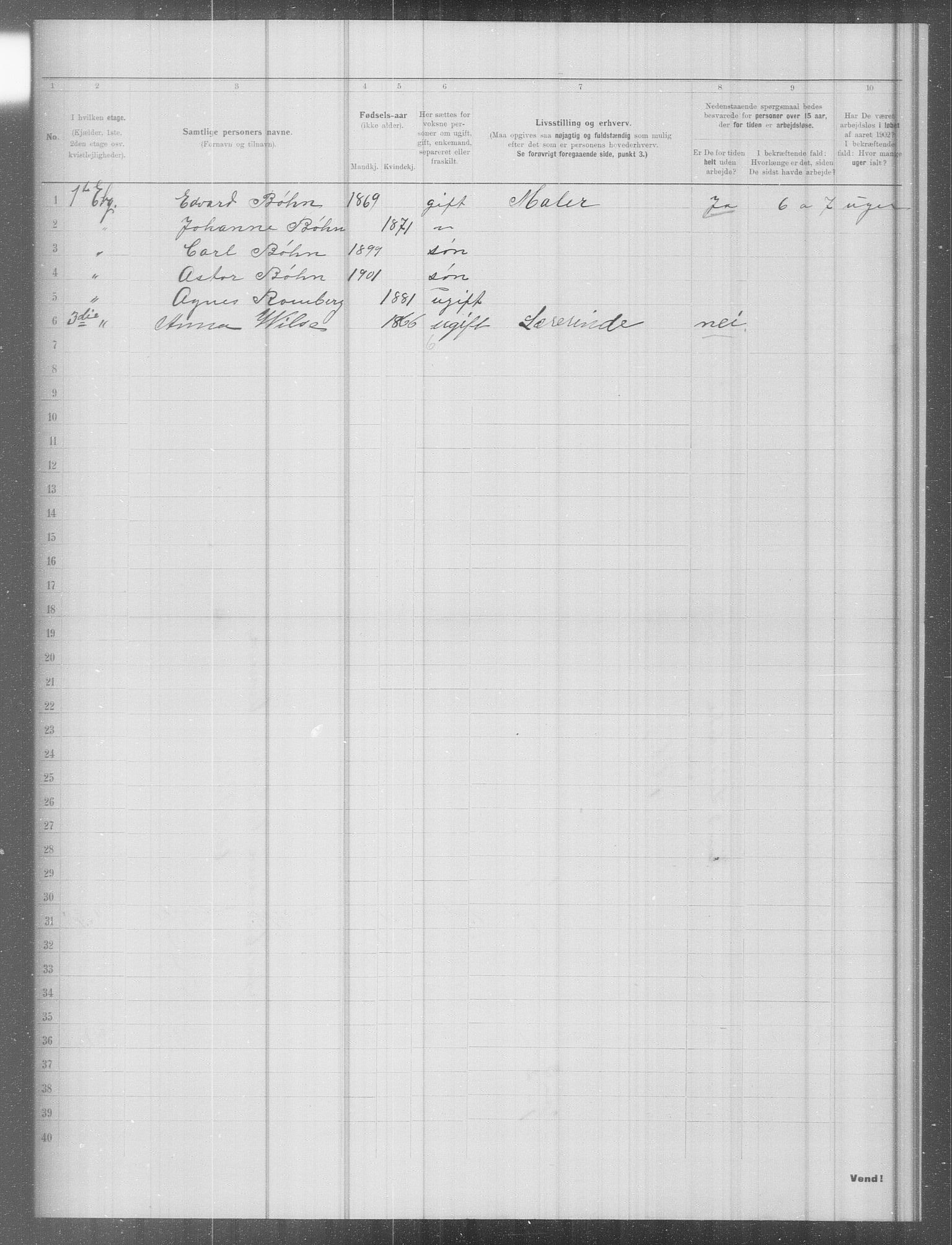 OBA, Municipal Census 1902 for Kristiania, 1902, p. 8544