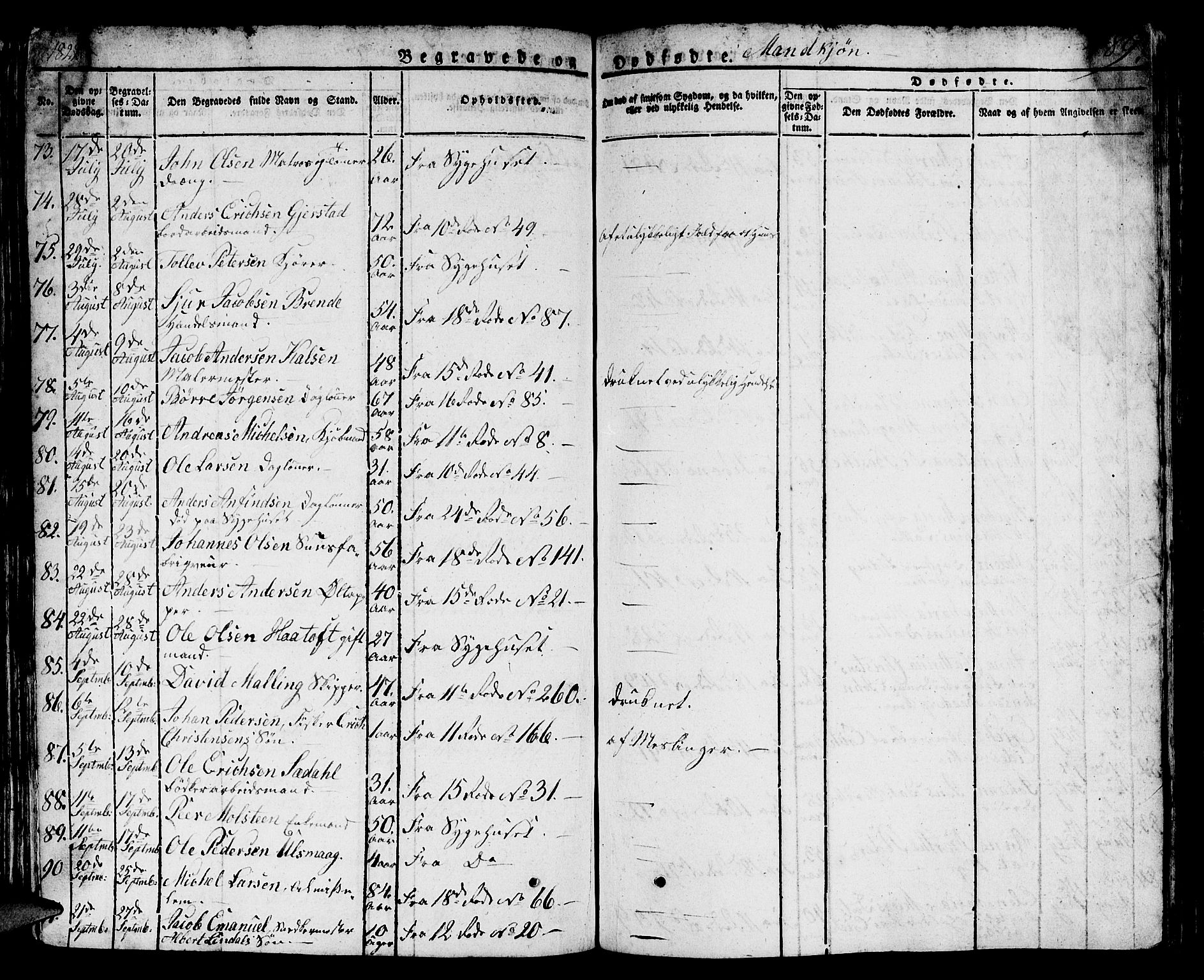 Domkirken sokneprestembete, AV/SAB-A-74801/H/Hab/L0002: Parish register (copy) no. A 2, 1821-1839, p. 490