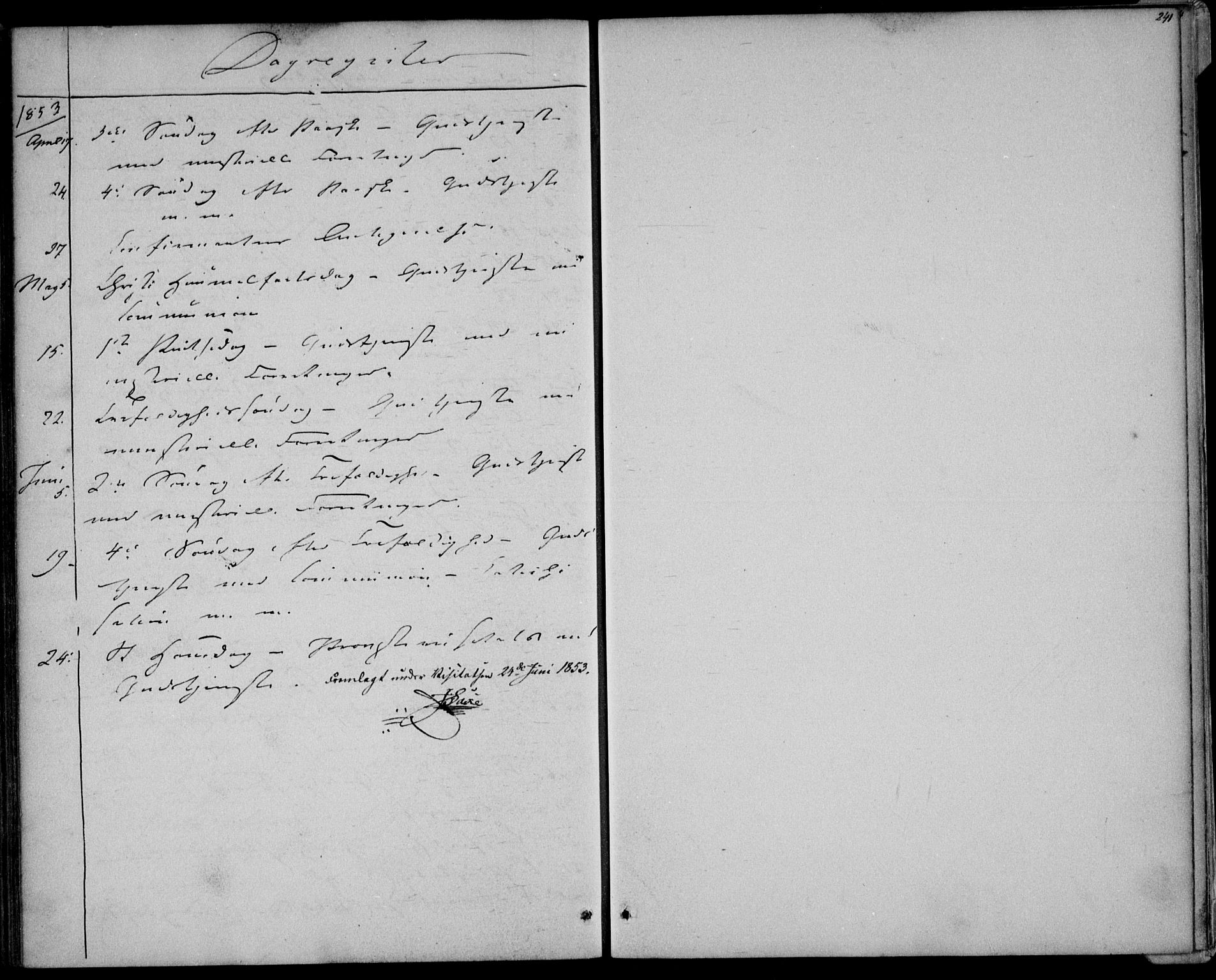 Herad sokneprestkontor, AV/SAK-1111-0018/F/Fa/Faa/L0004: Parish register (official) no. A 4, 1844-1853, p. 241