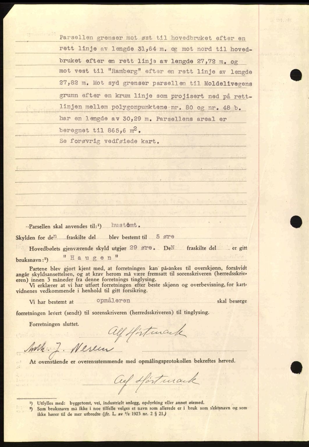 Romsdal sorenskriveri, AV/SAT-A-4149/1/2/2C: Mortgage book no. A7, 1939-1939, Diary no: : 1610/1939