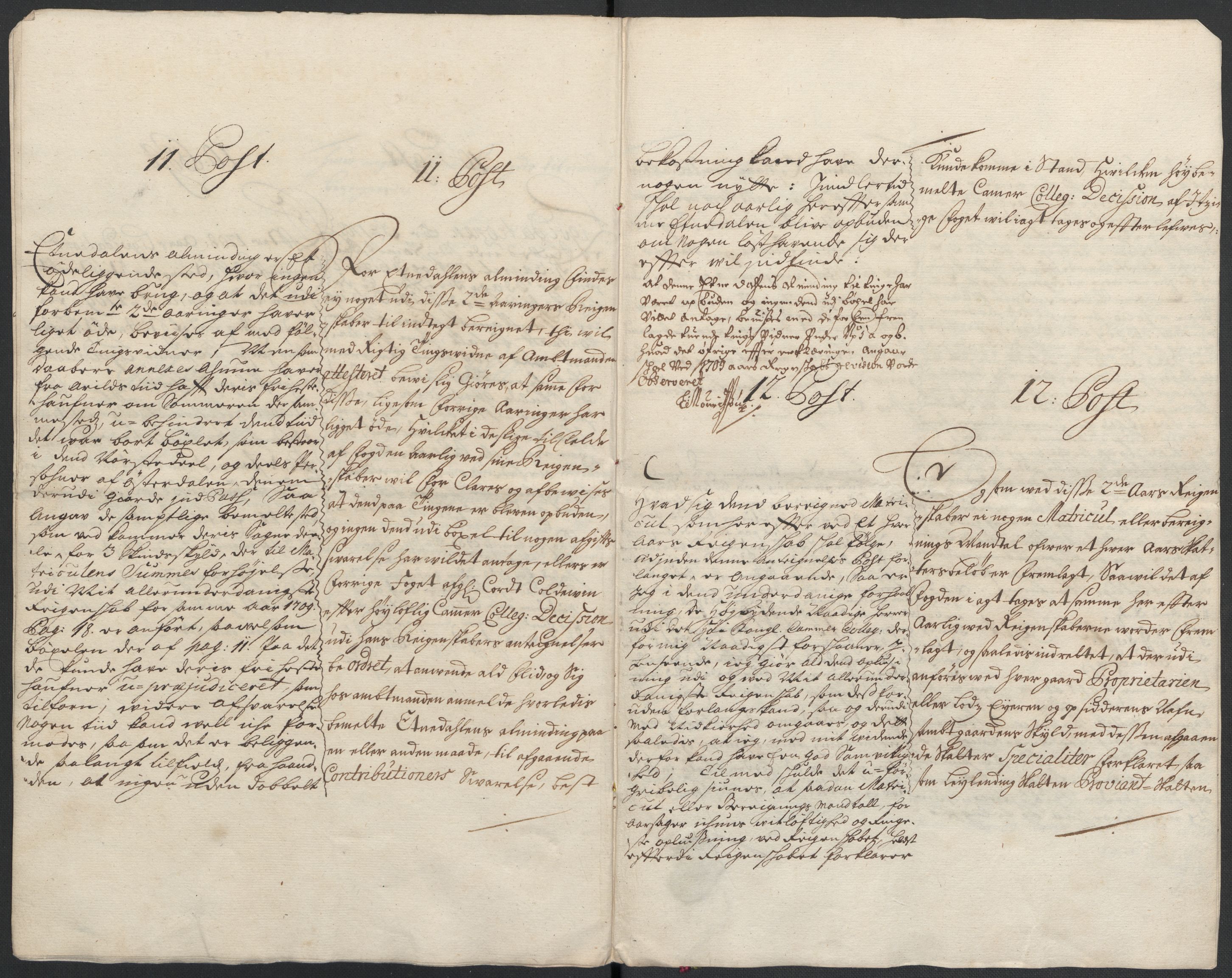 Rentekammeret inntil 1814, Reviderte regnskaper, Fogderegnskap, AV/RA-EA-4092/R17/L1179: Fogderegnskap Gudbrandsdal, 1708-1710, p. 132