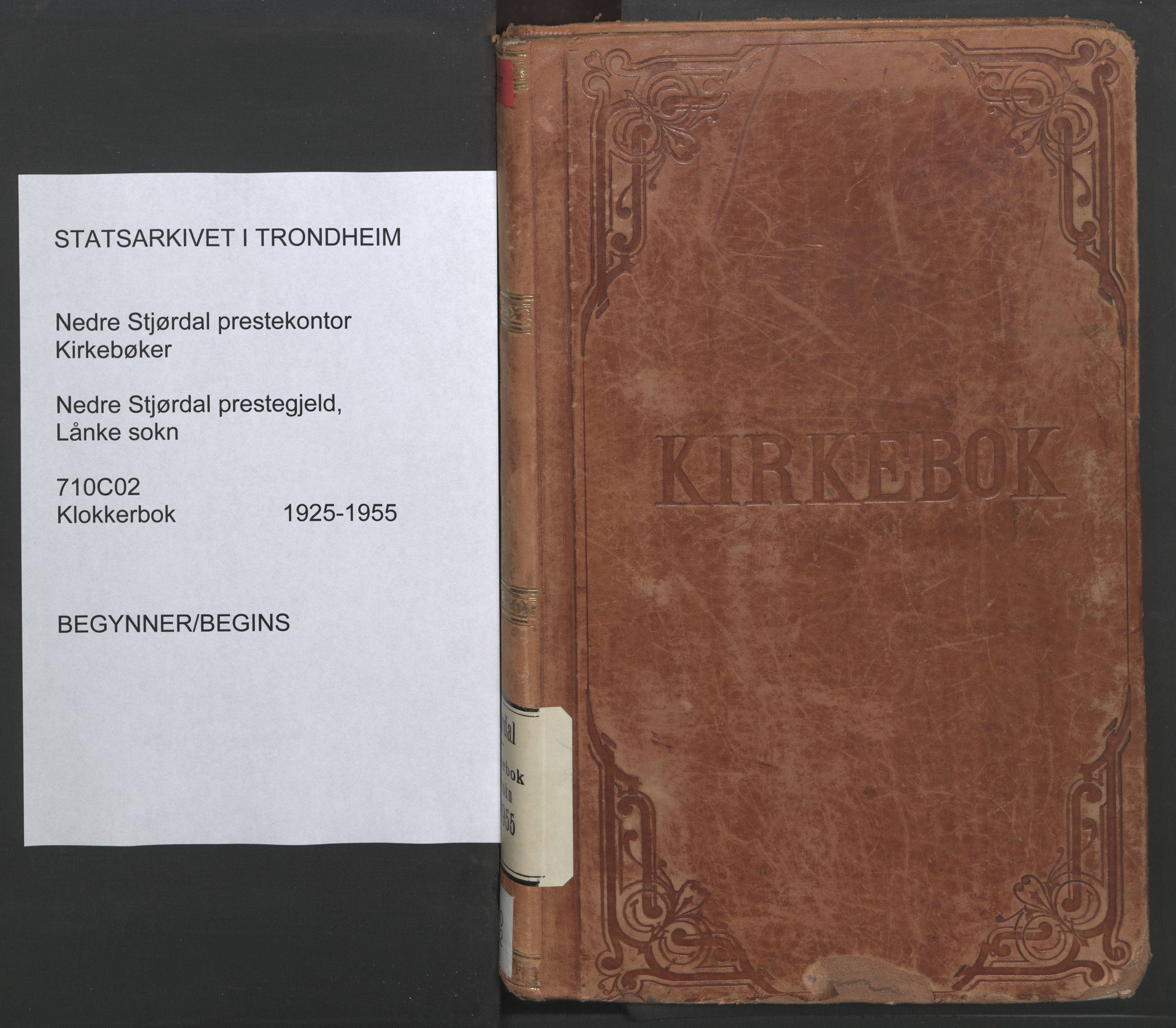 Ministerialprotokoller, klokkerbøker og fødselsregistre - Nord-Trøndelag, SAT/A-1458/710/L0097: Parish register (copy) no. 710C02, 1925-1955