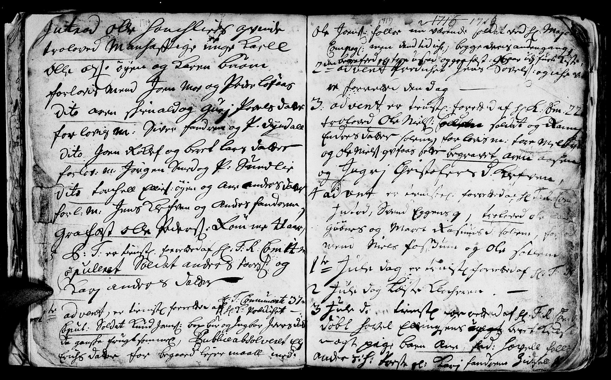 Ministerialprotokoller, klokkerbøker og fødselsregistre - Sør-Trøndelag, AV/SAT-A-1456/668/L0812: Parish register (copy) no. 668C01, 1715-1742