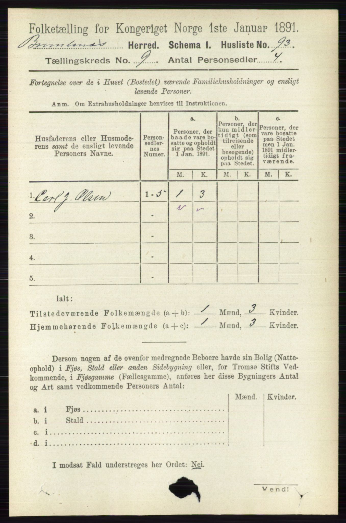 RA, 1891 census for 0726 Brunlanes, 1891, p. 4123