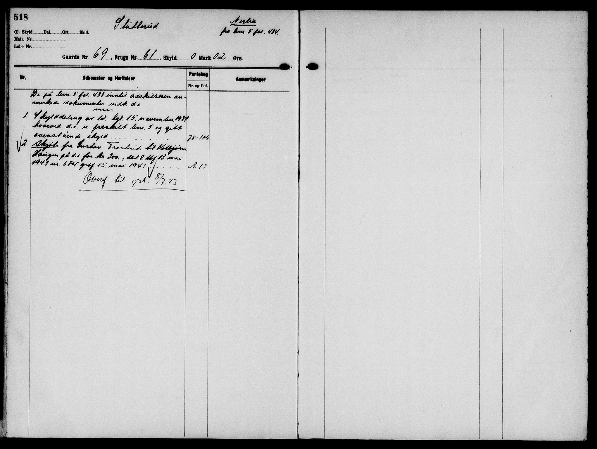 Solør tingrett, AV/SAH-TING-008/H/Ha/Hak/L0005: Mortgage register no. V, 1900-1935, p. 518