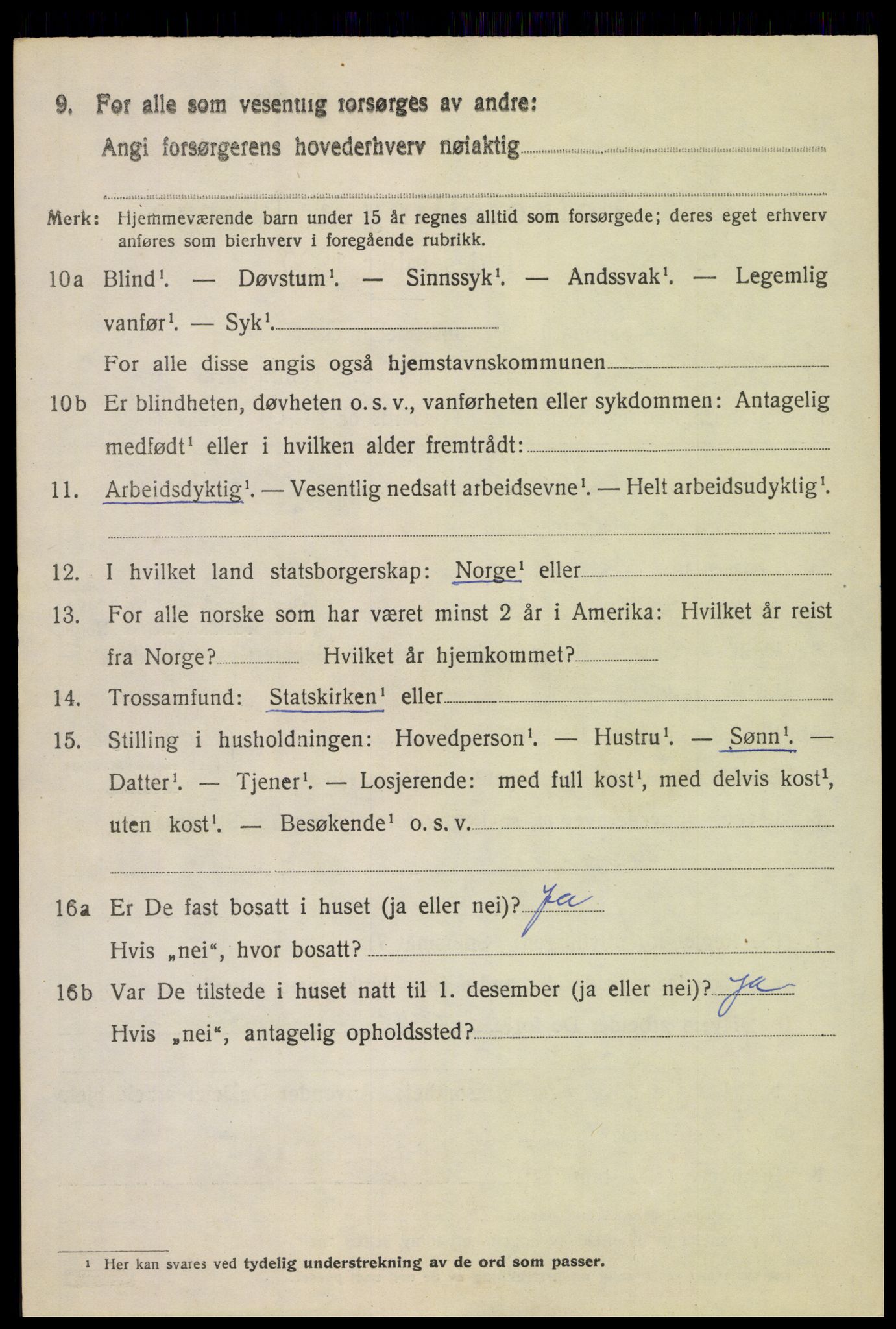 SAH, 1920 census for Østre Toten, 1920, p. 22053