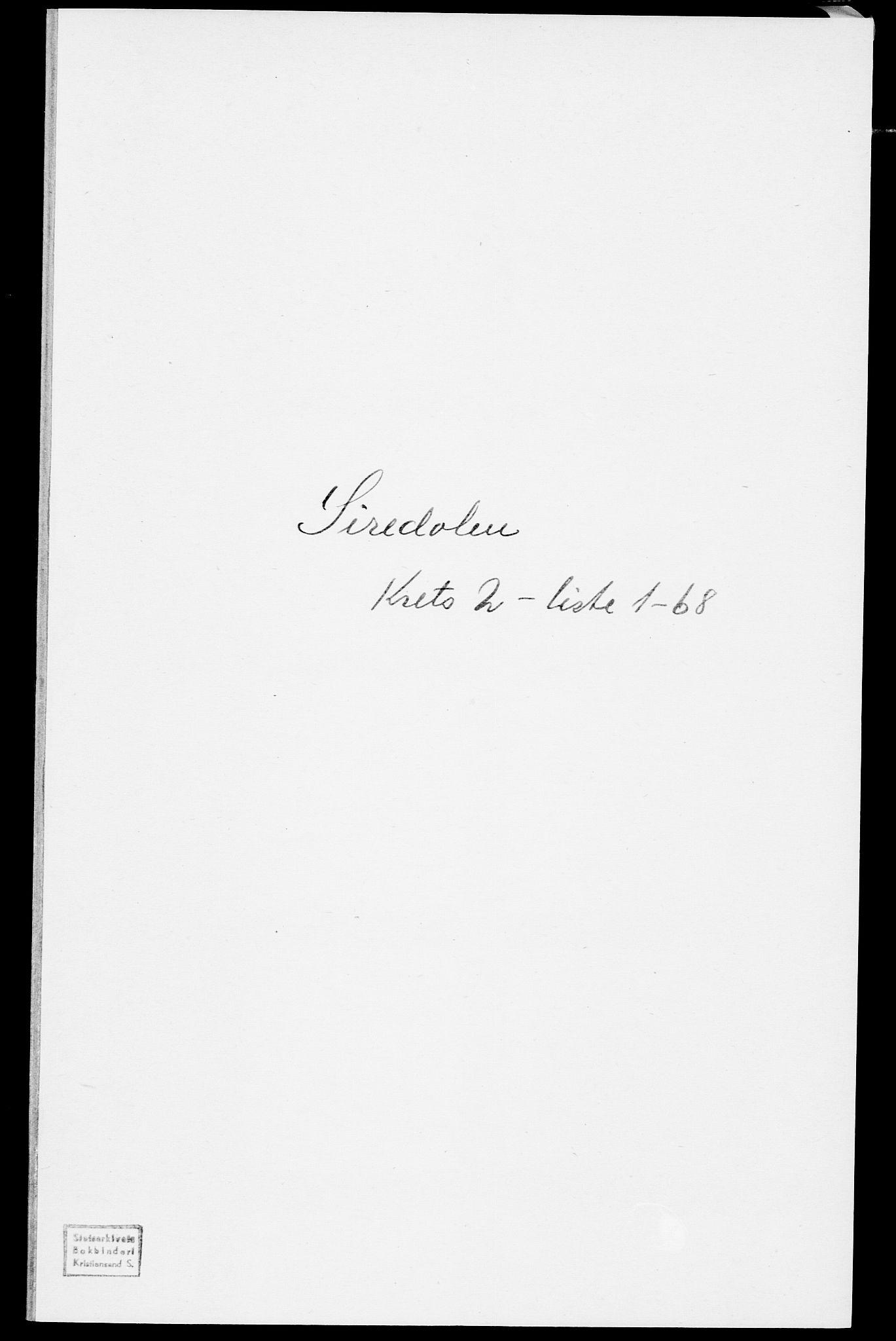 SAK, 1875 census for 1046P Sirdal, 1875, p. 136