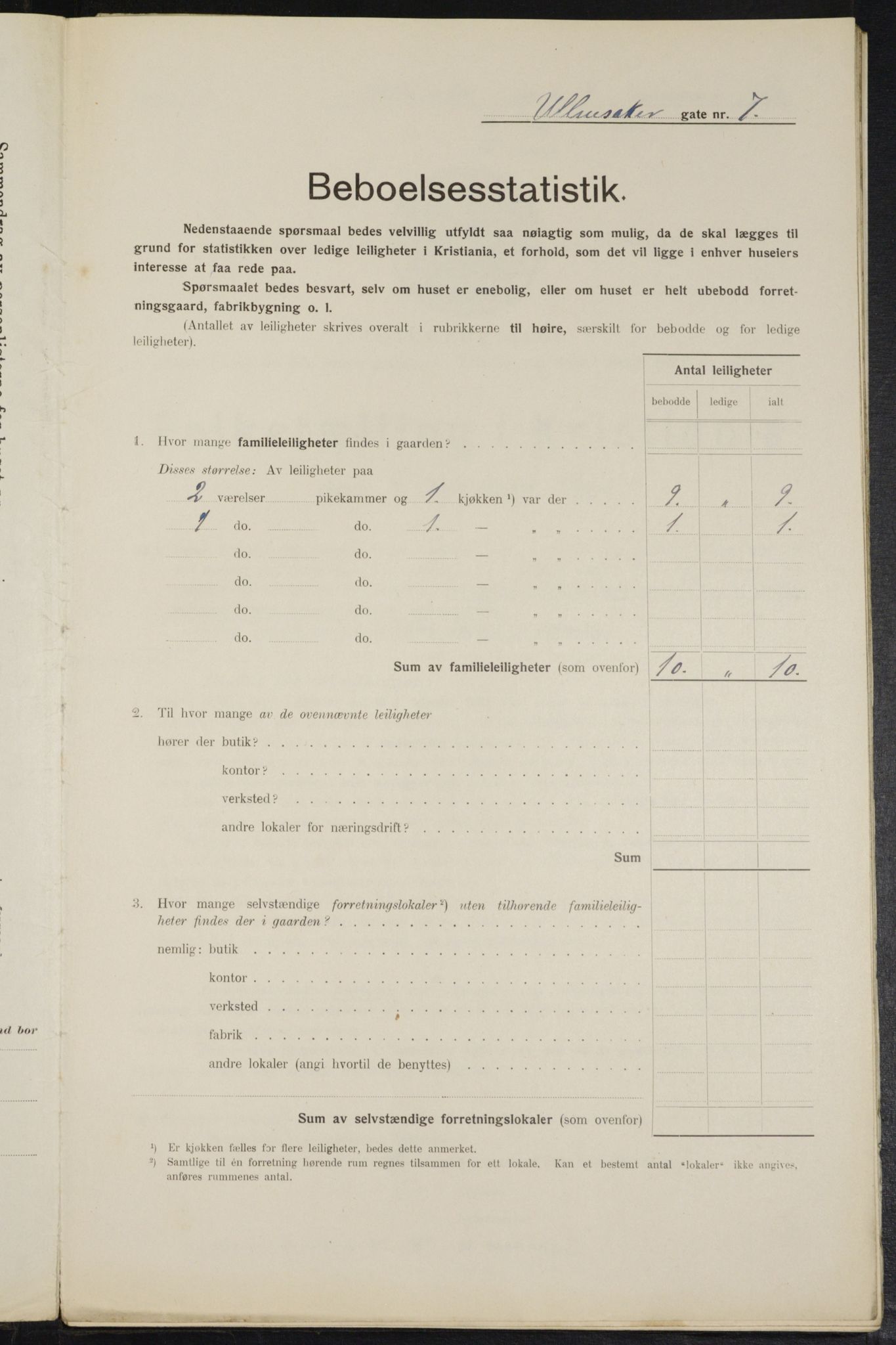 OBA, Municipal Census 1914 for Kristiania, 1914, p. 119829