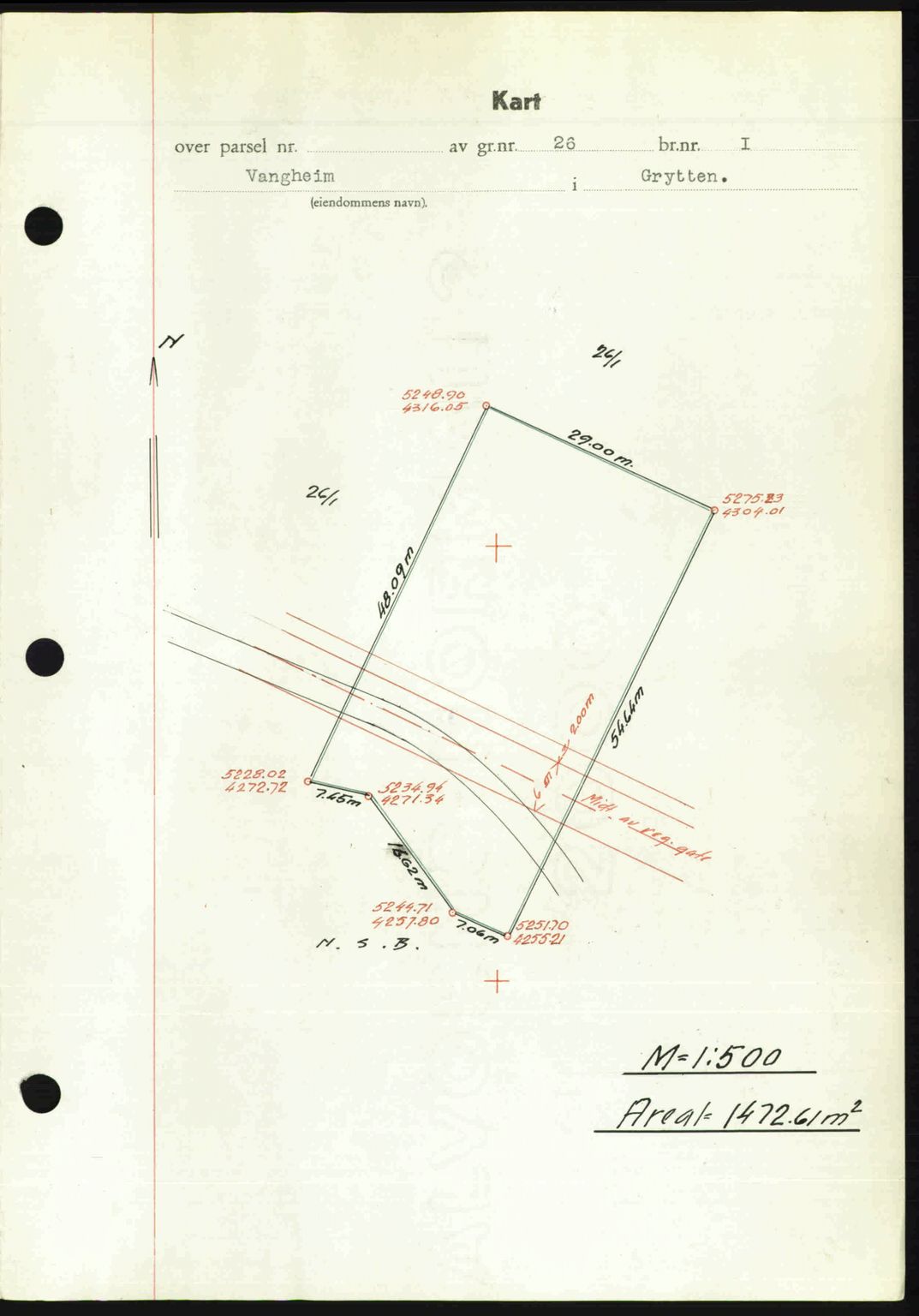 Romsdal sorenskriveri, AV/SAT-A-4149/1/2/2C: Mortgage book no. A24, 1947-1947, Diary no: : 3217/1947