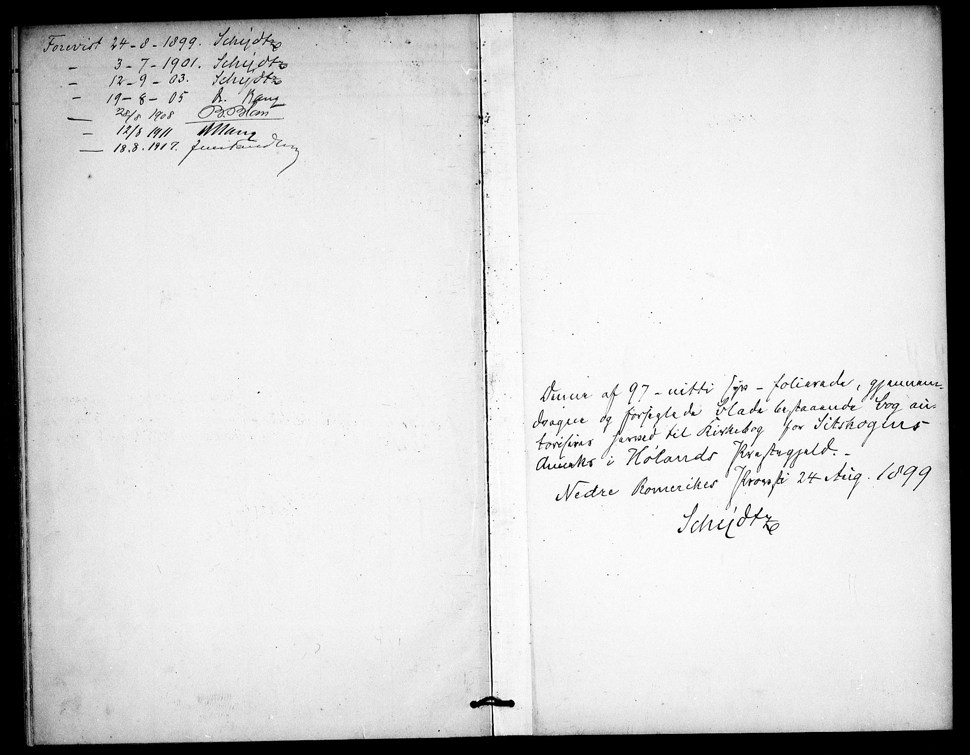 Høland prestekontor Kirkebøker, SAO/A-10346a/F/Fc/L0003: Parish register (official) no. III 3, 1897-1911