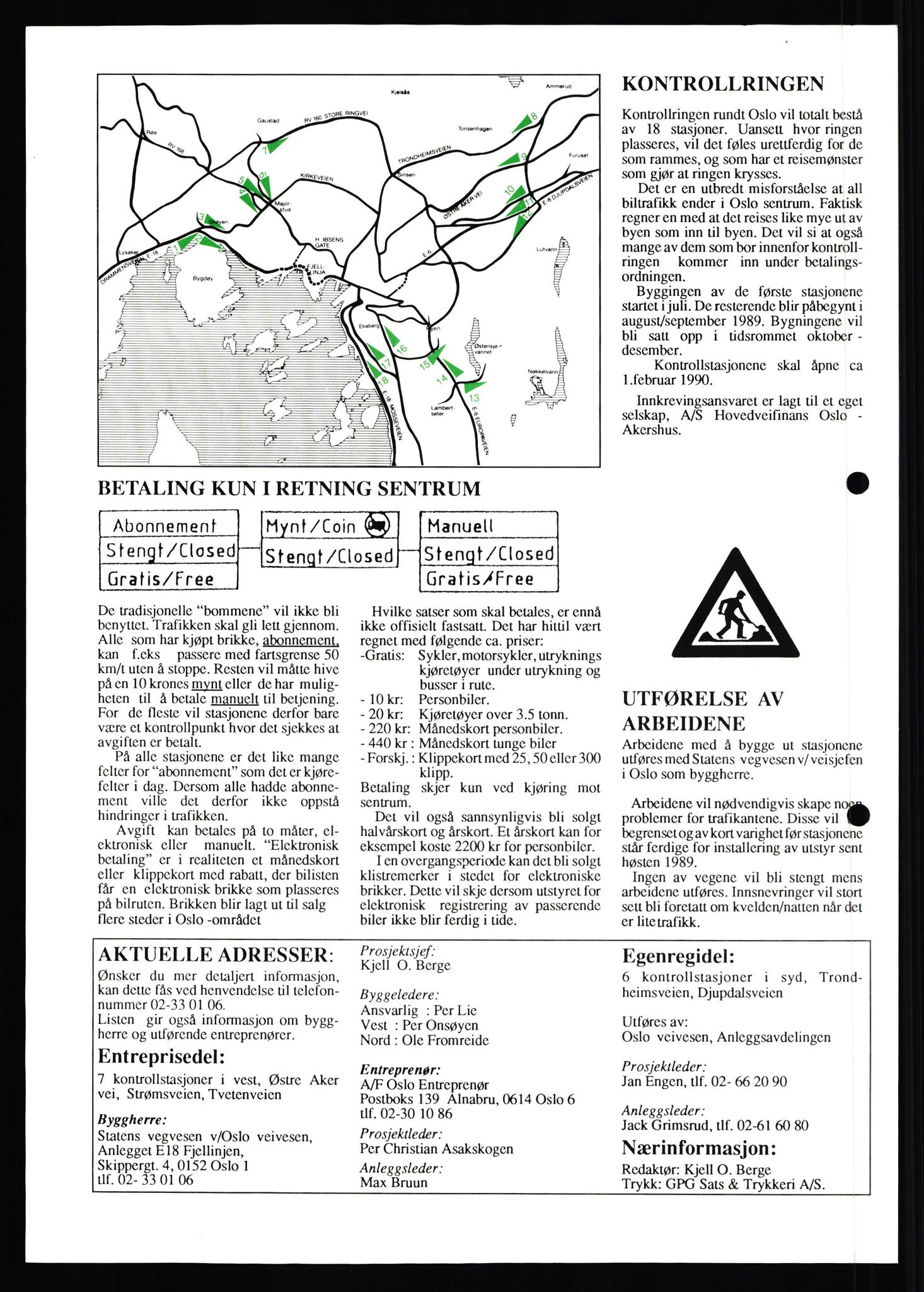 Pa 0982 - Esso Norge A/S, AV/SAST-A-100448/X/Xd/L0003: Ukenytt, 1987-1991