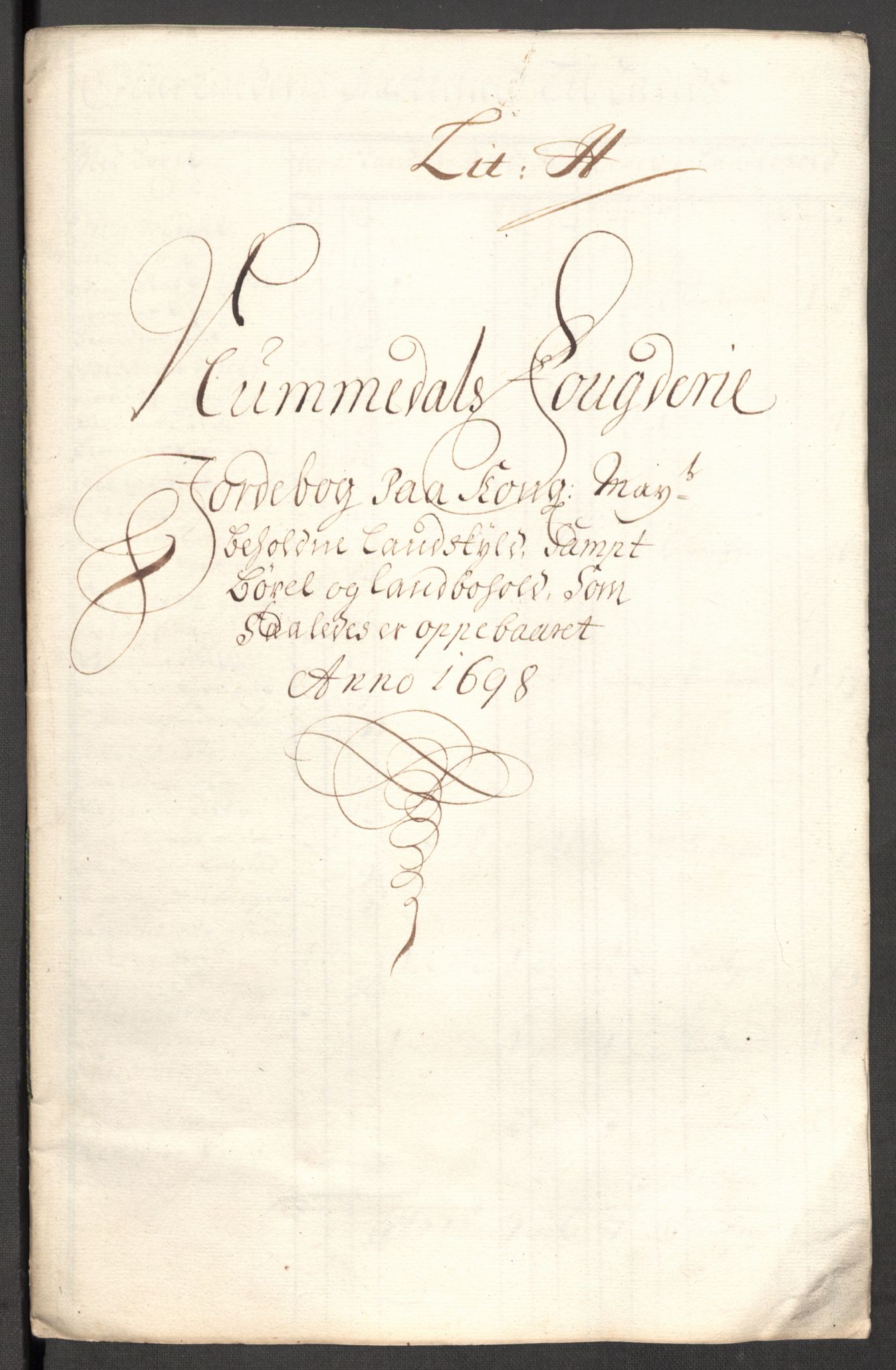 Rentekammeret inntil 1814, Reviderte regnskaper, Fogderegnskap, AV/RA-EA-4092/R64/L4425: Fogderegnskap Namdal, 1696-1698, p. 417