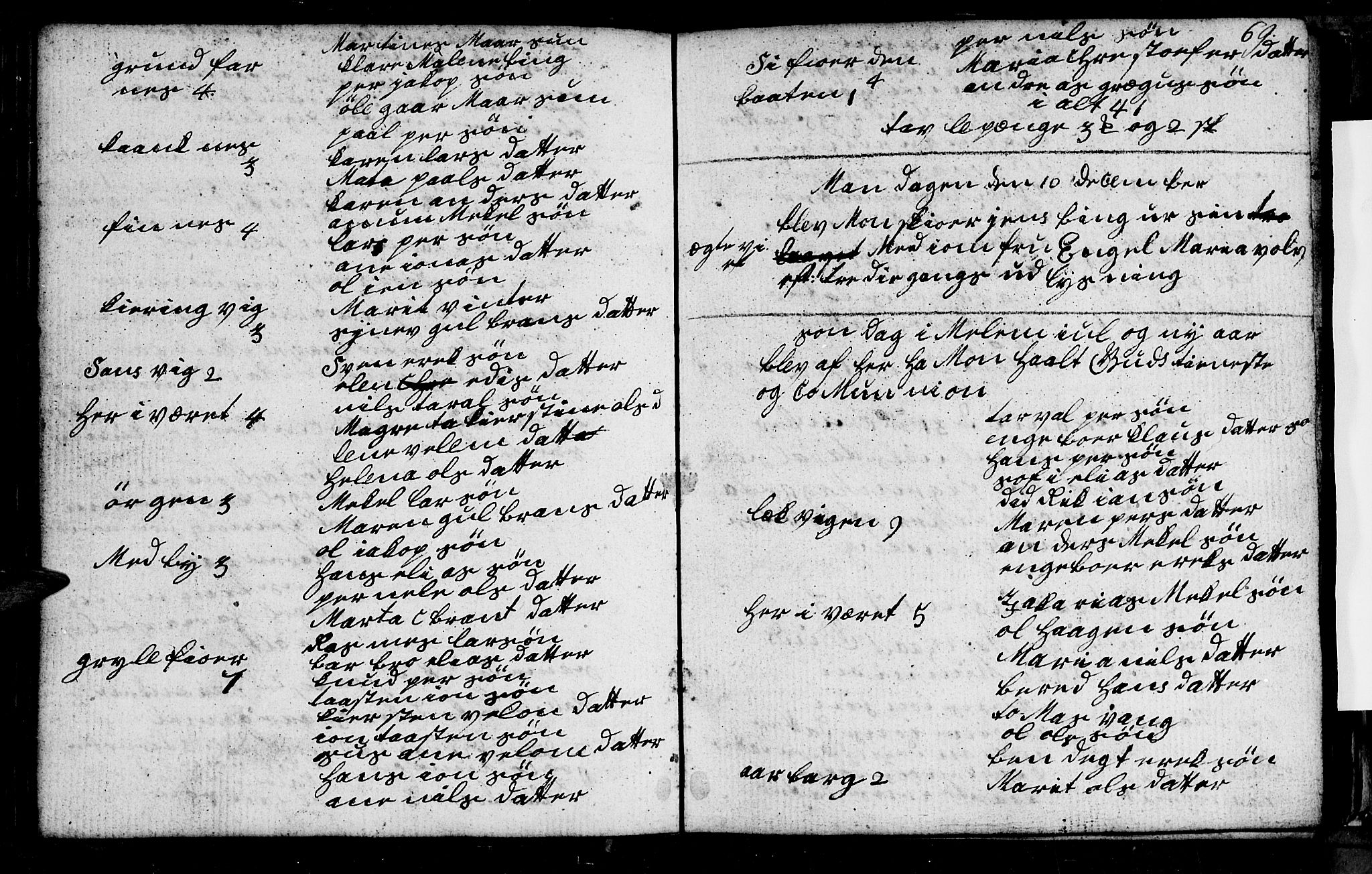 Berg sokneprestkontor, AV/SATØ-S-1318/G/Ga/Gab/L0010klokker: Parish register (copy) no. 10, 1783-1811, p. 69