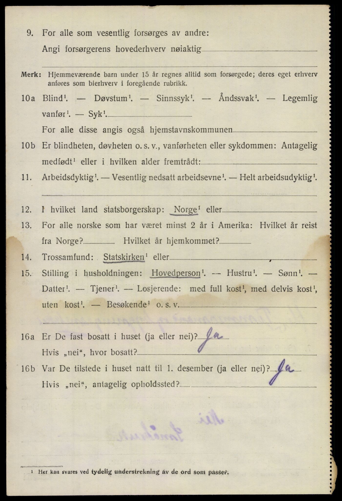 SAO, 1920 census for Rygge, 1920, p. 8826