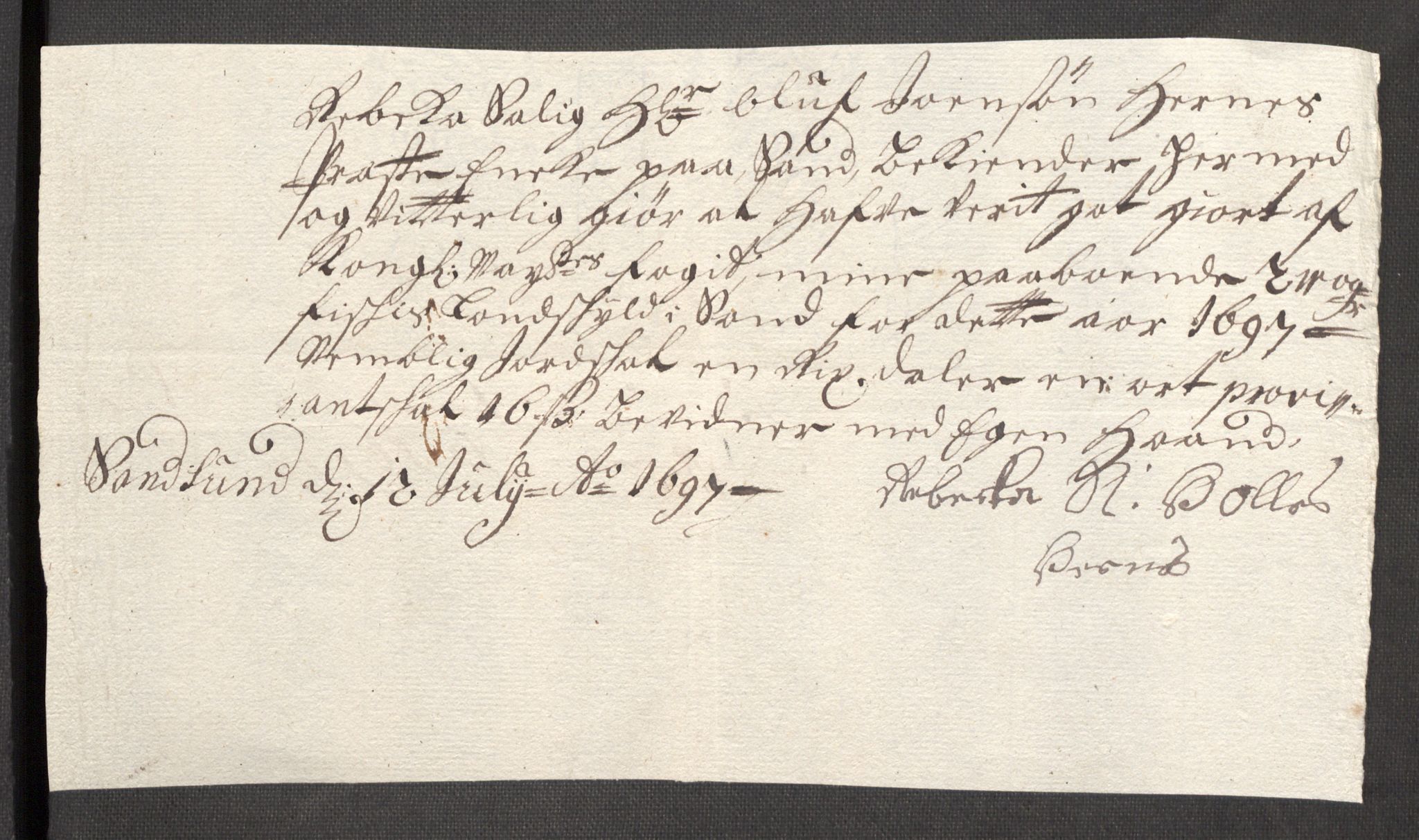 Rentekammeret inntil 1814, Reviderte regnskaper, Fogderegnskap, AV/RA-EA-4092/R68/L4754: Fogderegnskap Senja og Troms, 1697-1699, p. 62