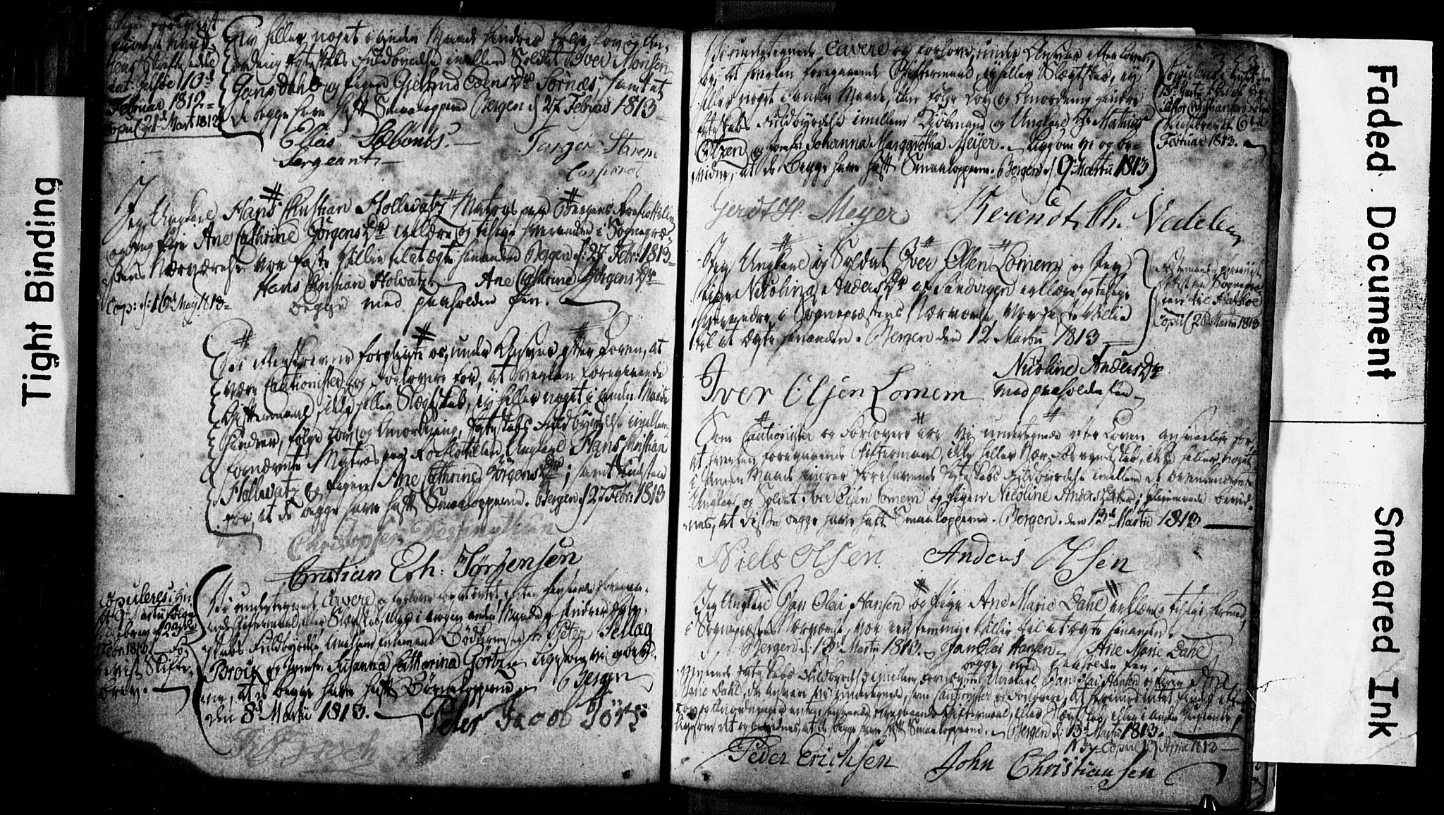 Korskirken sokneprestembete, AV/SAB-A-76101: Best man's statements no. II.5.1, 1776-1816, p. 353