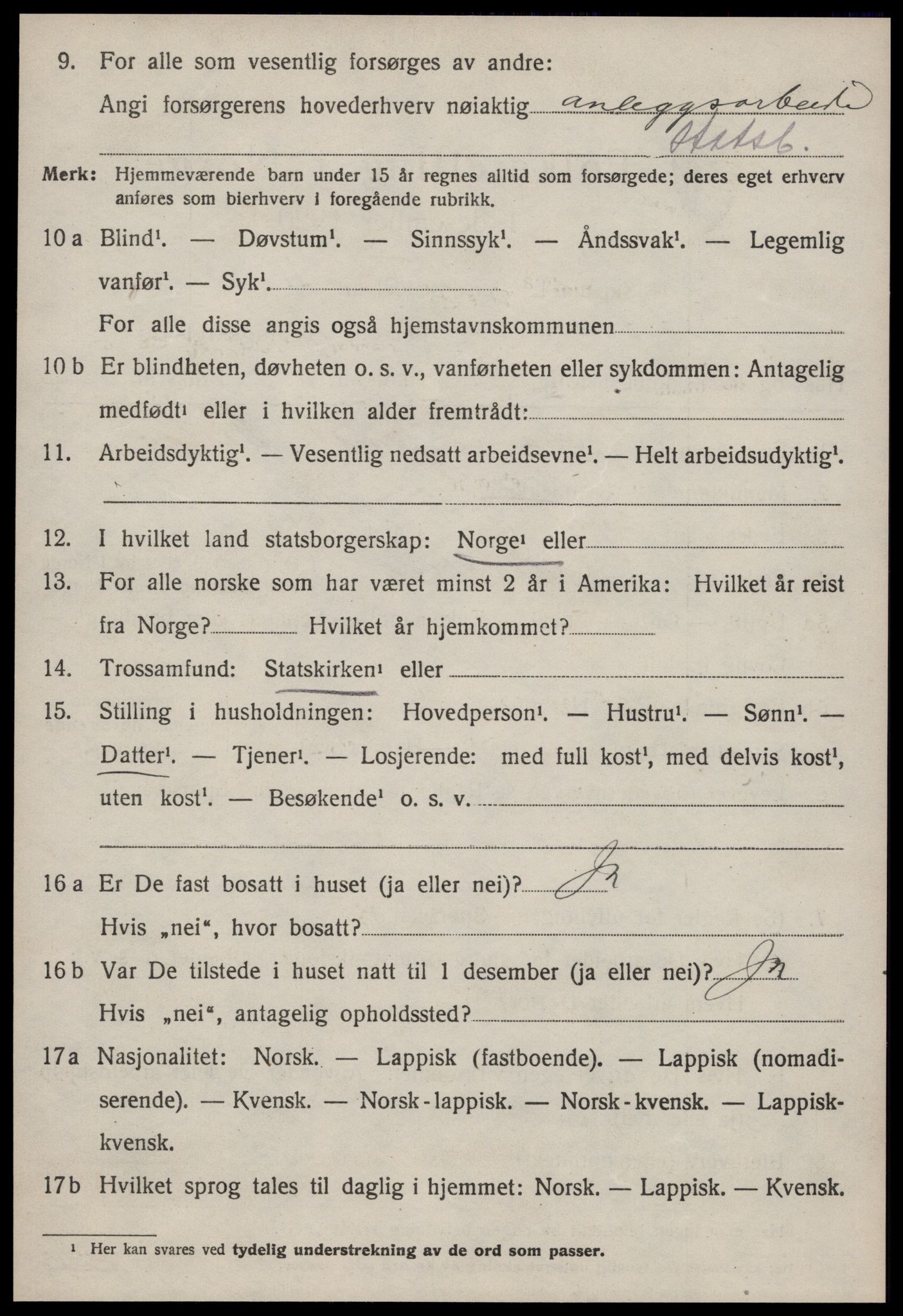 SAT, 1920 census for Støren, 1920, p. 1387