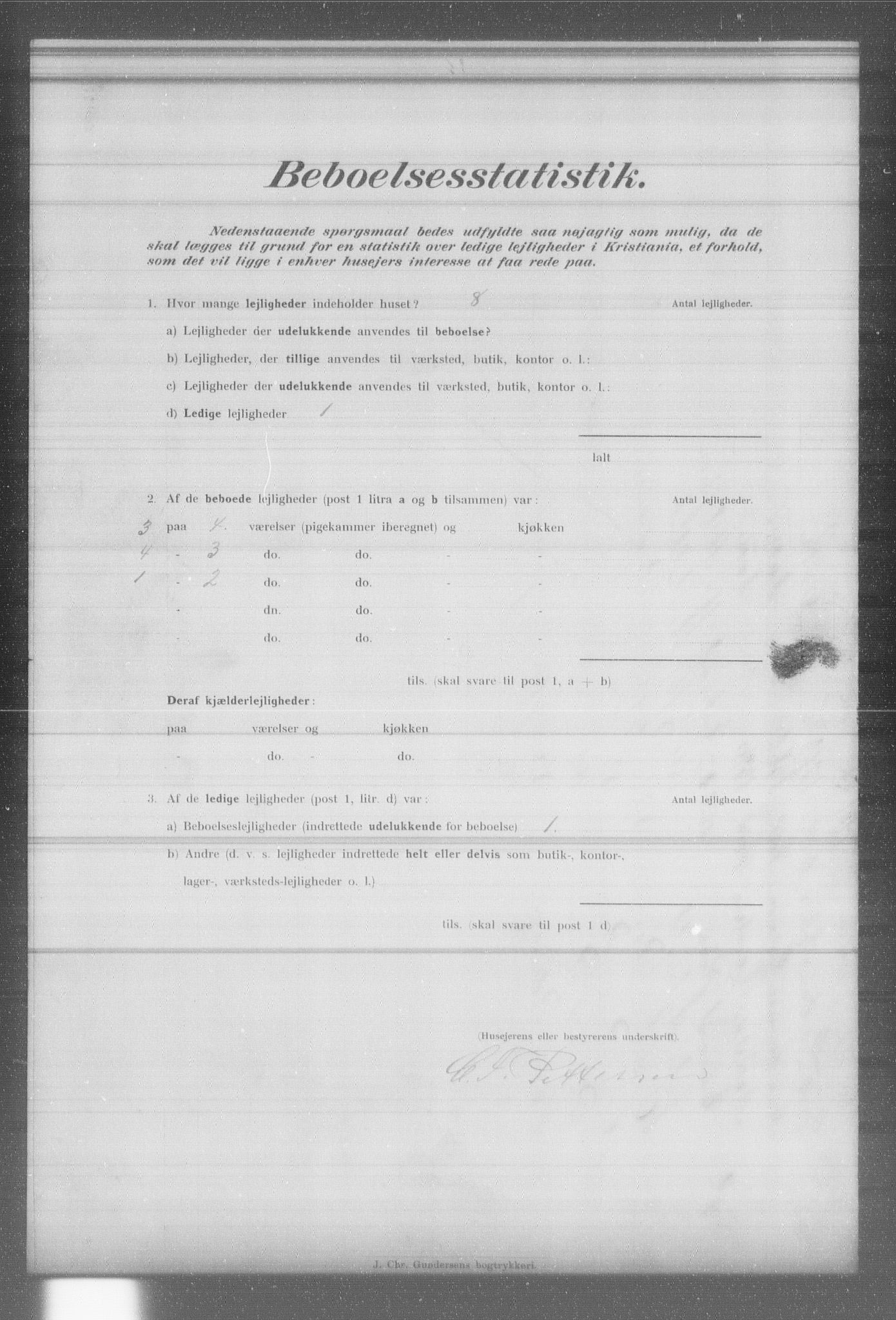 OBA, Municipal Census 1902 for Kristiania, 1902, p. 9163