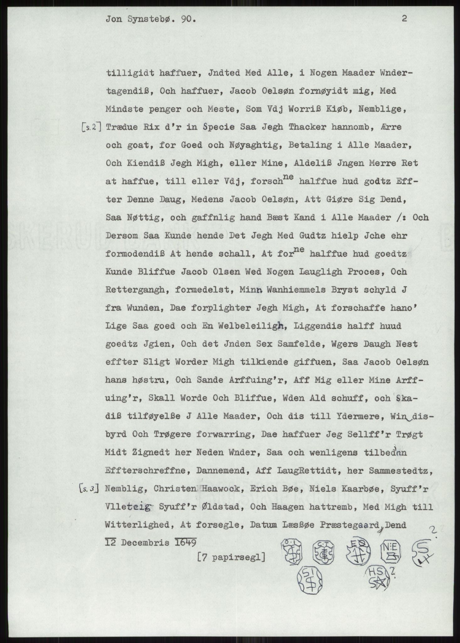 Samlinger til kildeutgivelse, Diplomavskriftsamlingen, AV/RA-EA-4053/H/Ha, p. 155