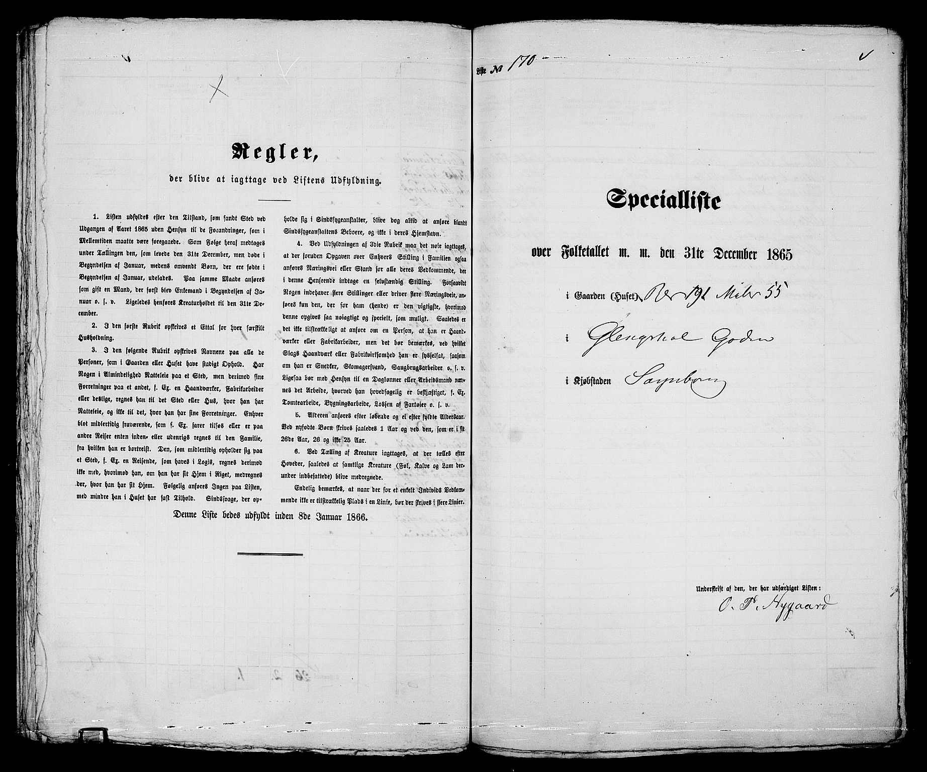 RA, 1865 census for Sarpsborg, 1865, p. 347