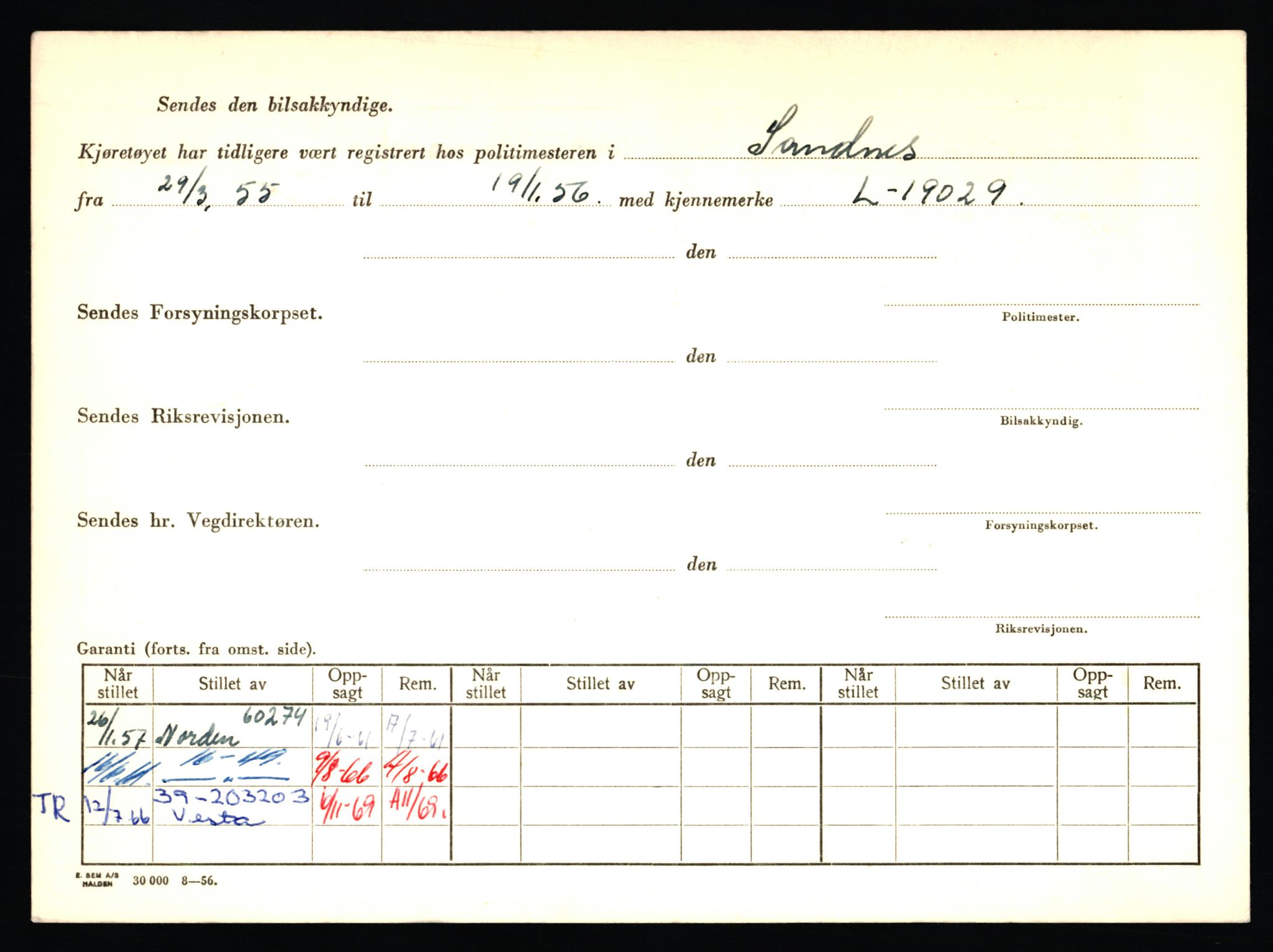 Stavanger trafikkstasjon, AV/SAST-A-101942/0/F/L0044: L-26300 - L-26999, 1930-1971, p. 454