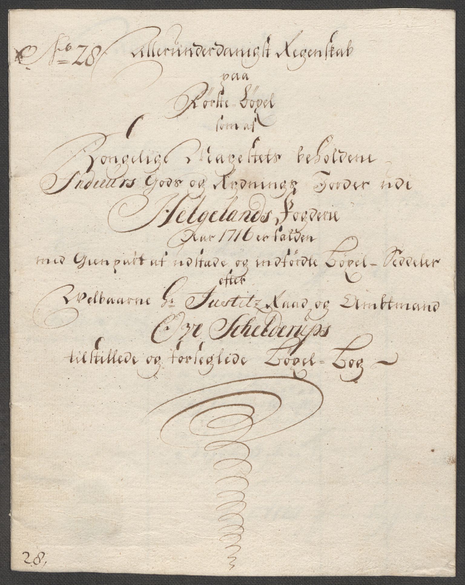 Rentekammeret inntil 1814, Reviderte regnskaper, Fogderegnskap, AV/RA-EA-4092/R65/L4514: Fogderegnskap Helgeland, 1716, p. 231