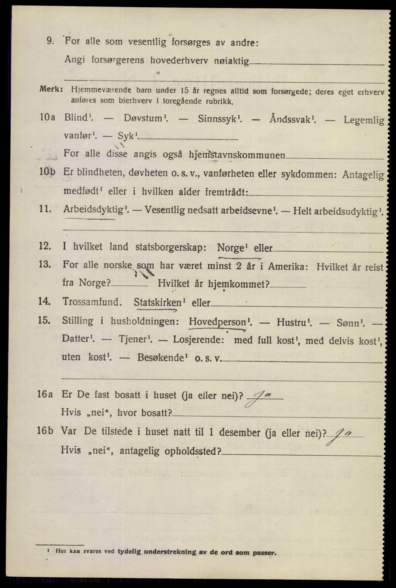 SAKO, 1920 census for Lier, 1920, p. 17253