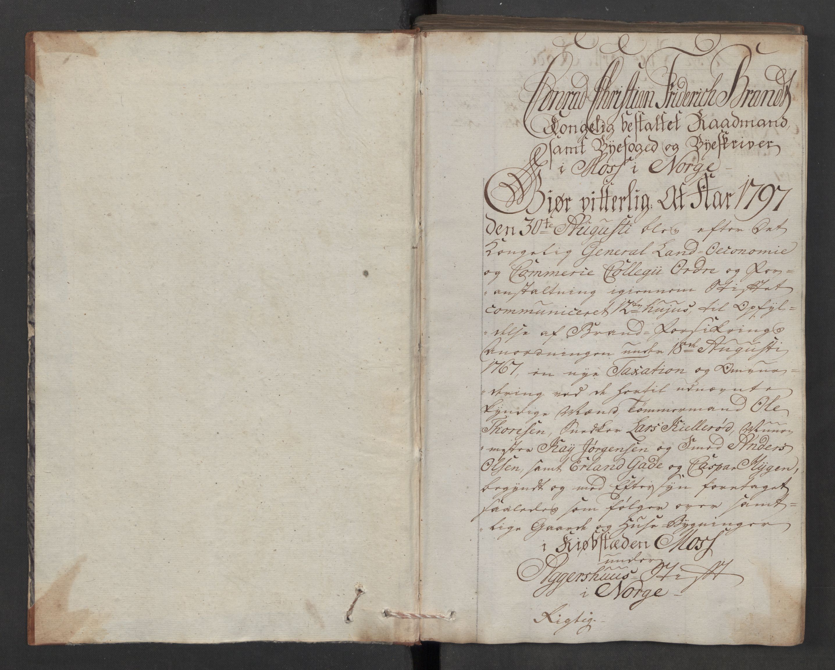 Kommersekollegiet, Brannforsikringskontoret 1767-1814, RA/EA-5458/F/Fa/L0040/0005: Moss / Branntakstprotokoll, 1797, p. 2