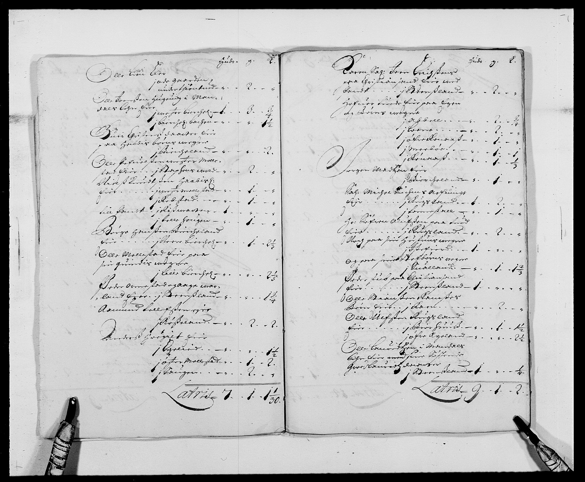 Rentekammeret inntil 1814, Reviderte regnskaper, Fogderegnskap, RA/EA-4092/R39/L2309: Fogderegnskap Nedenes, 1684-1689, p. 293