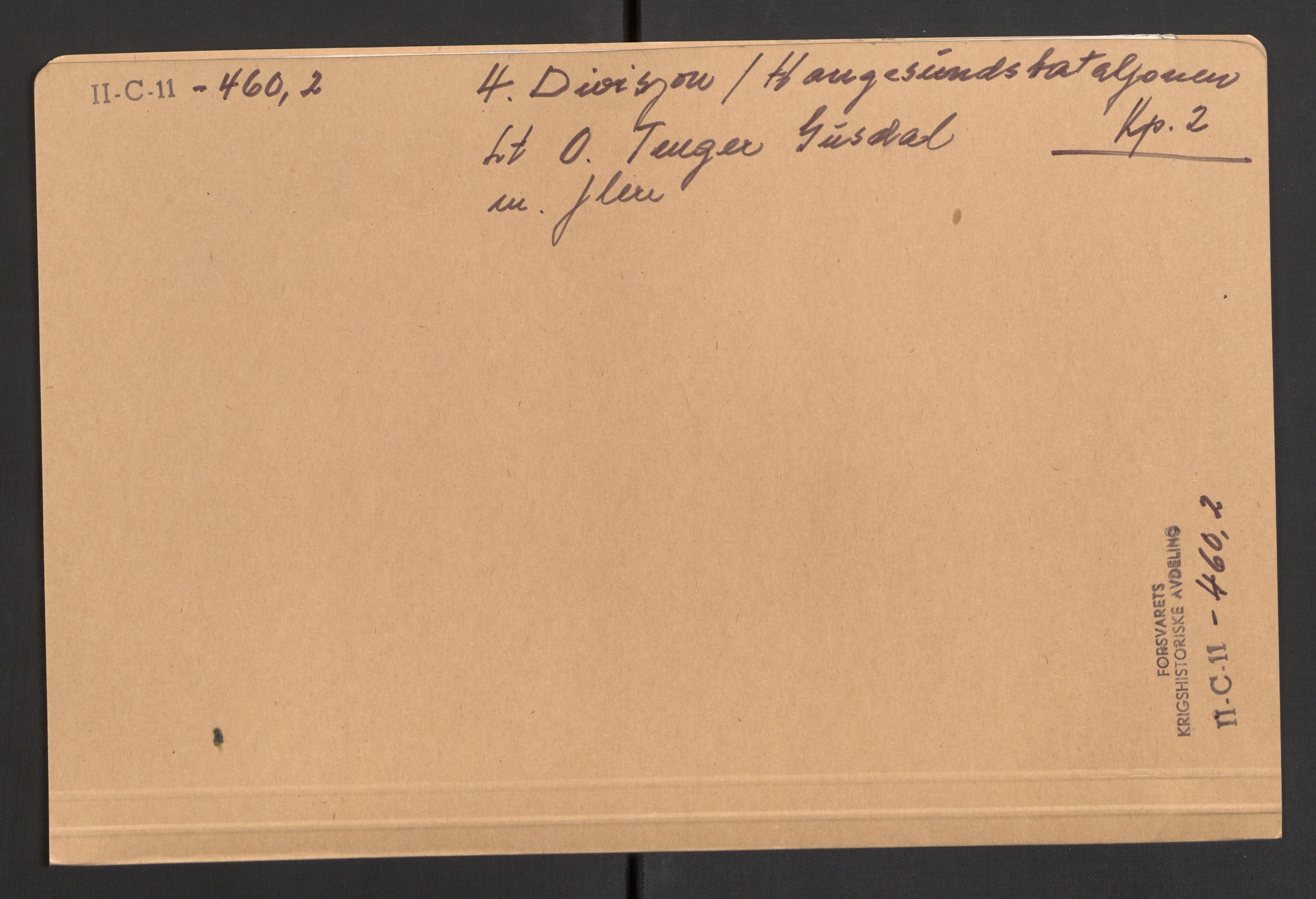 Forsvaret, Forsvarets krigshistoriske avdeling, RA/RAFA-2017/Y/Yb/L0107: II-C-11-460-464  -  4. Divisjon., 1940, p. 194